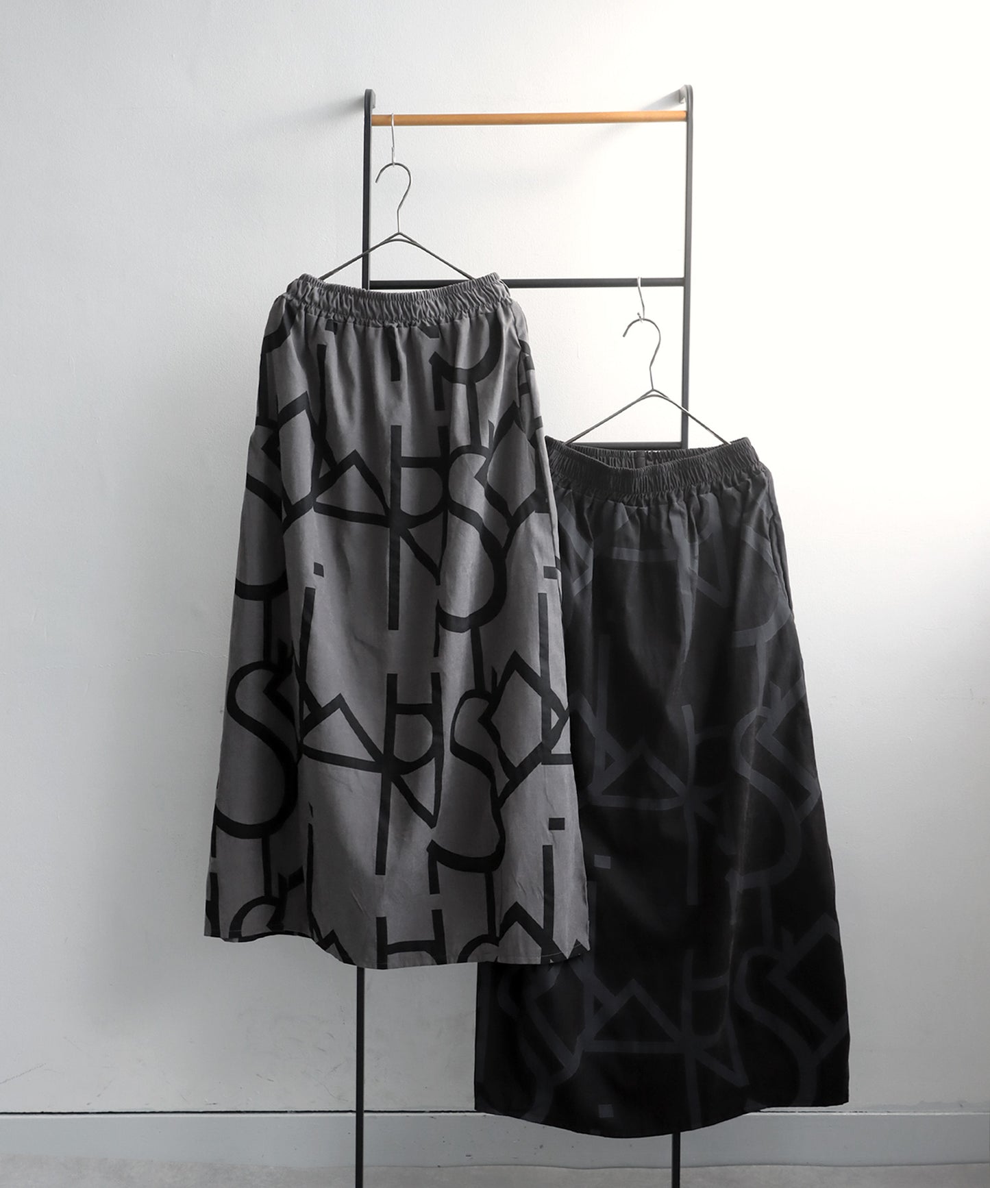 Art Geometric Skirt Ladies