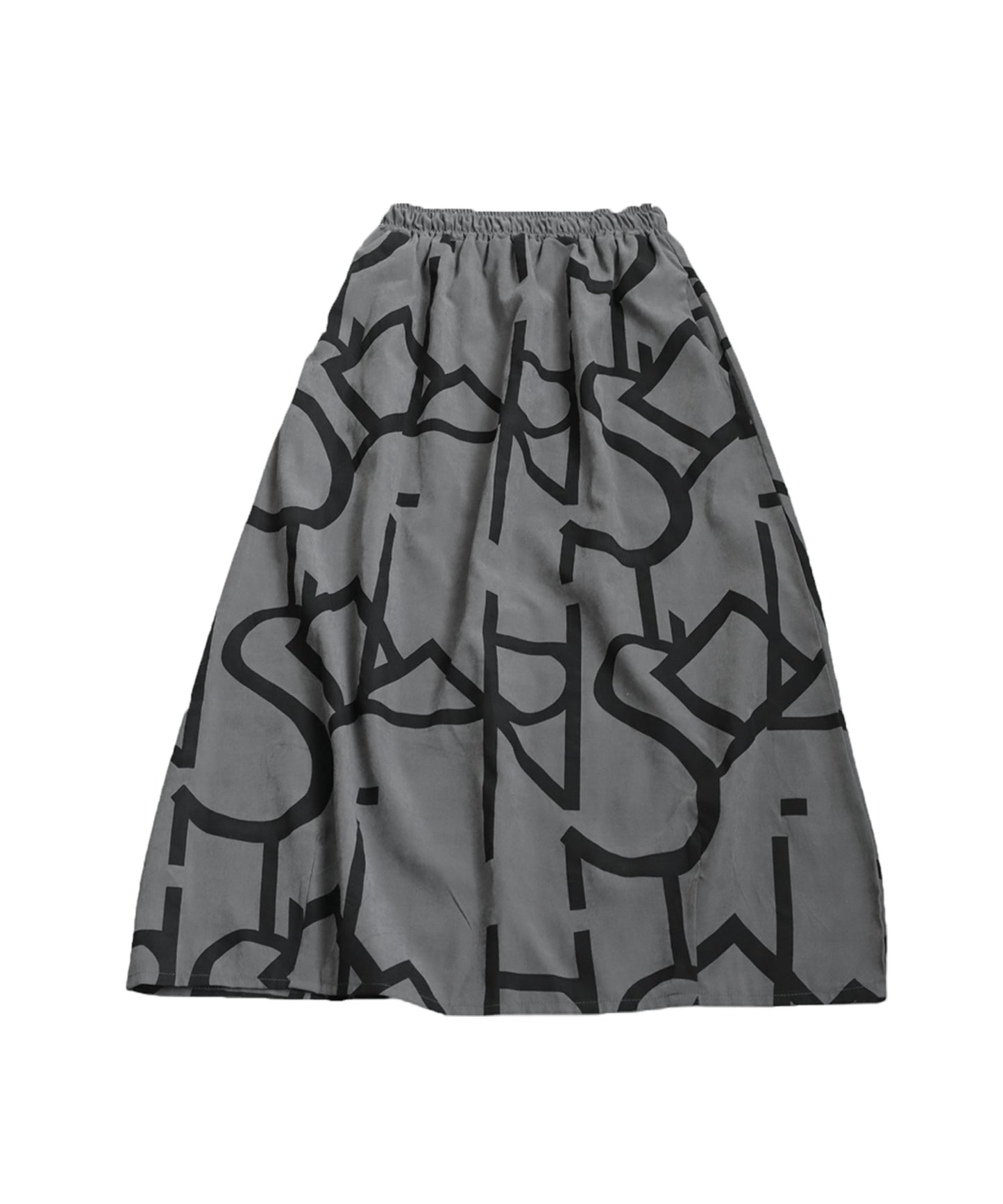 Art Geometric Skirt Ladies