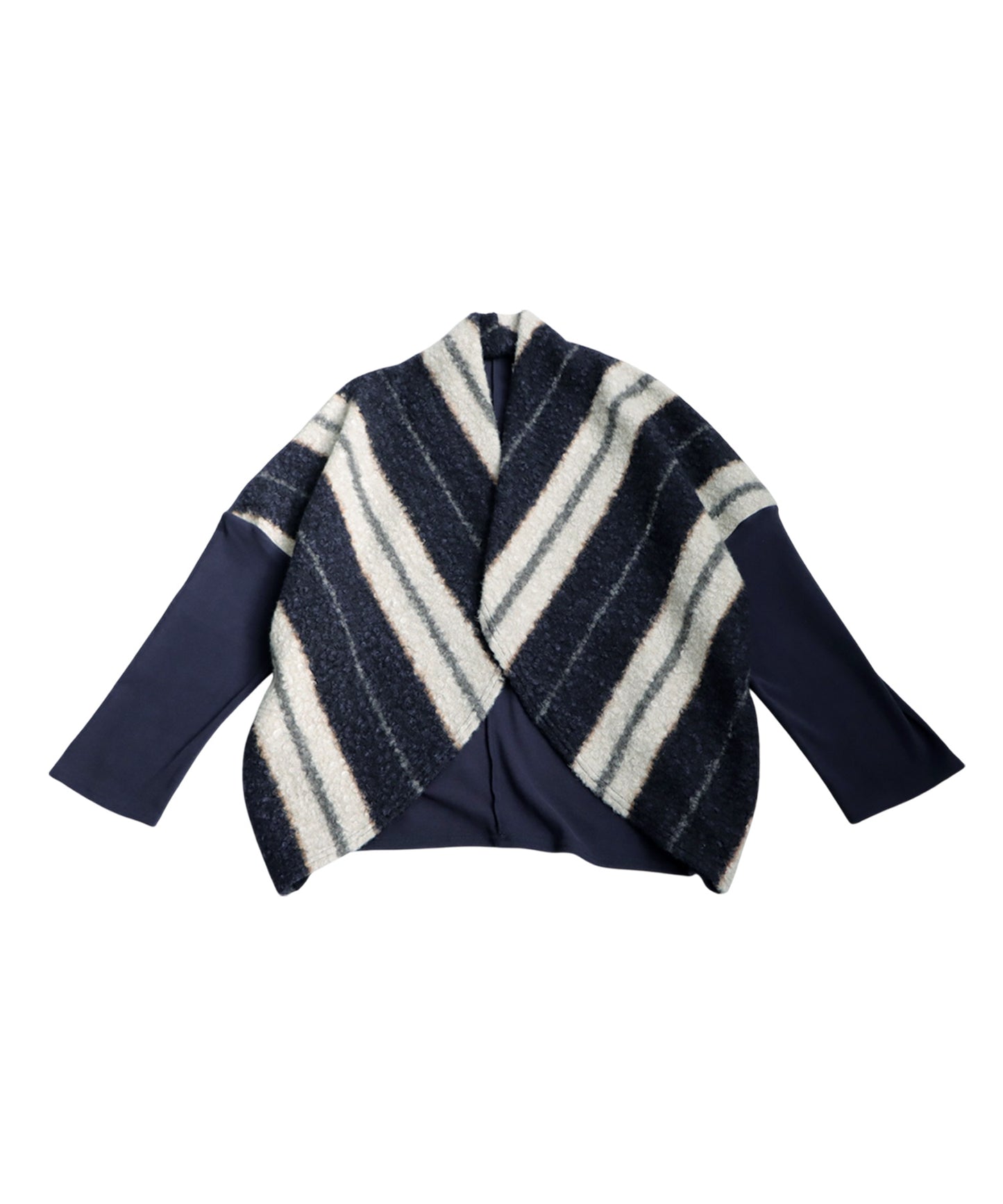 Boa Switching Cardigan Ladies