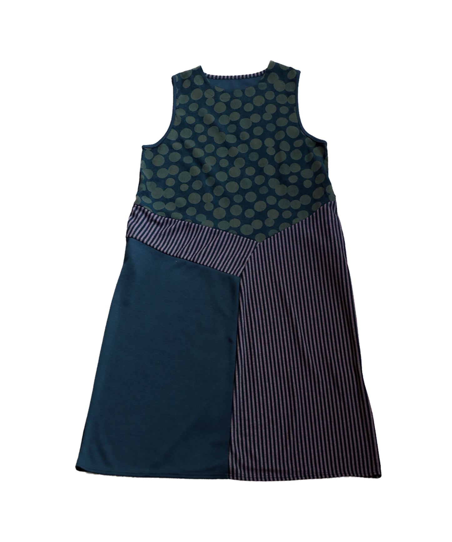 Pattern Switching Dress Ladies