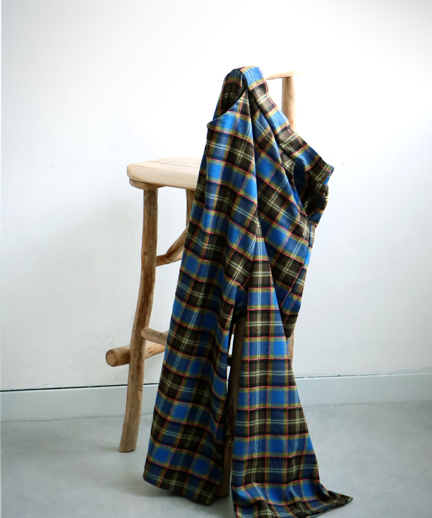 Tartan Wide Pants Ladies