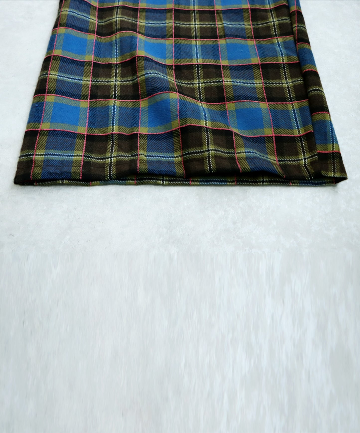 Tartan Wide Pants Ladies