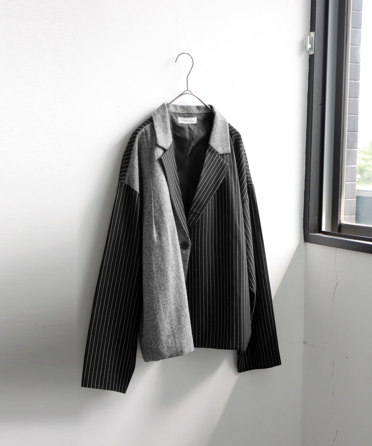 Different Material Docking Jacket Ladies