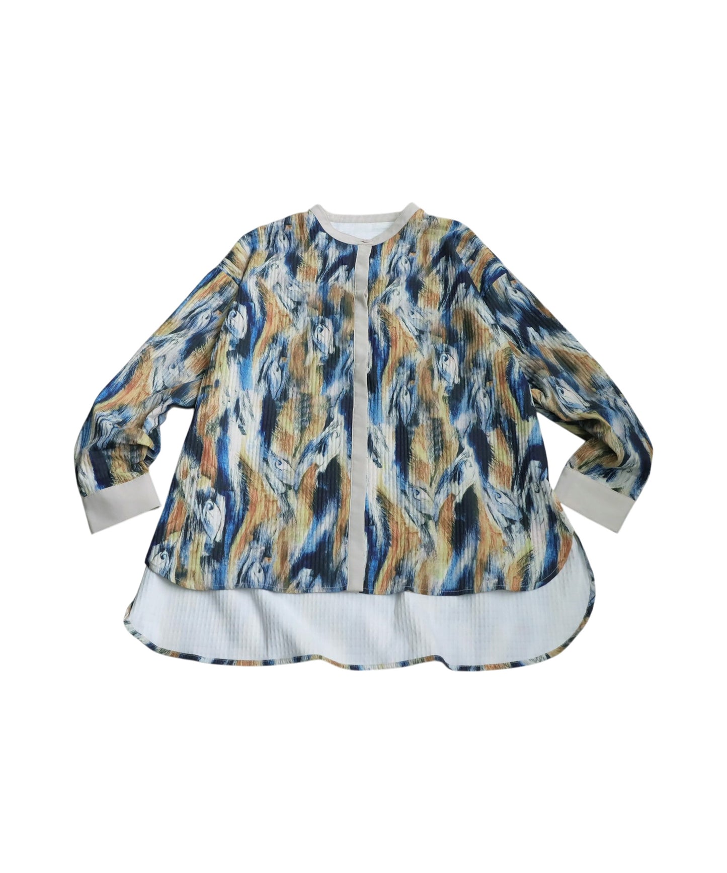 Nuance Pattern Shirt Ladies