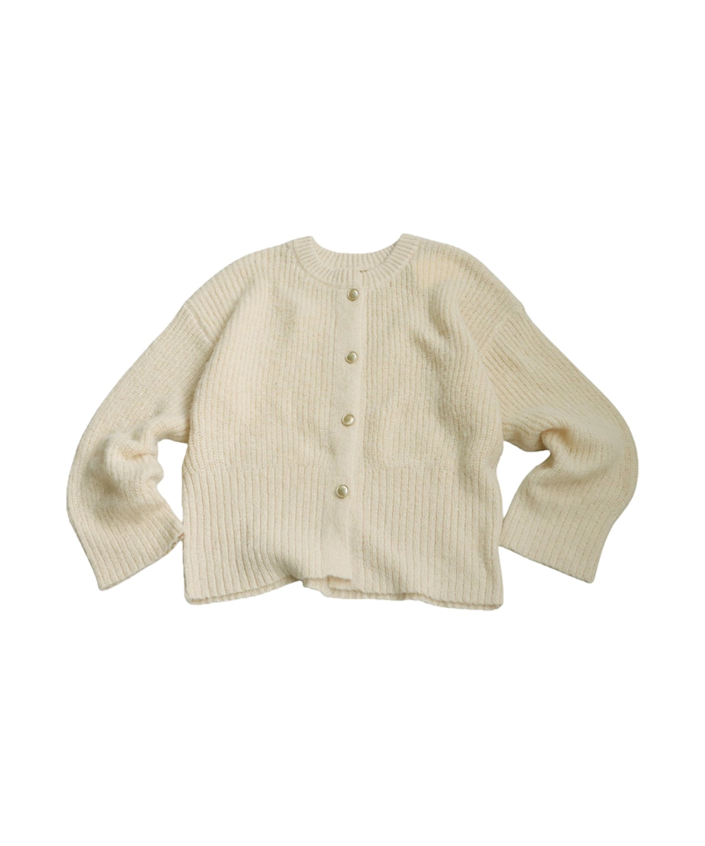 Gold Button Cardigan Ladies