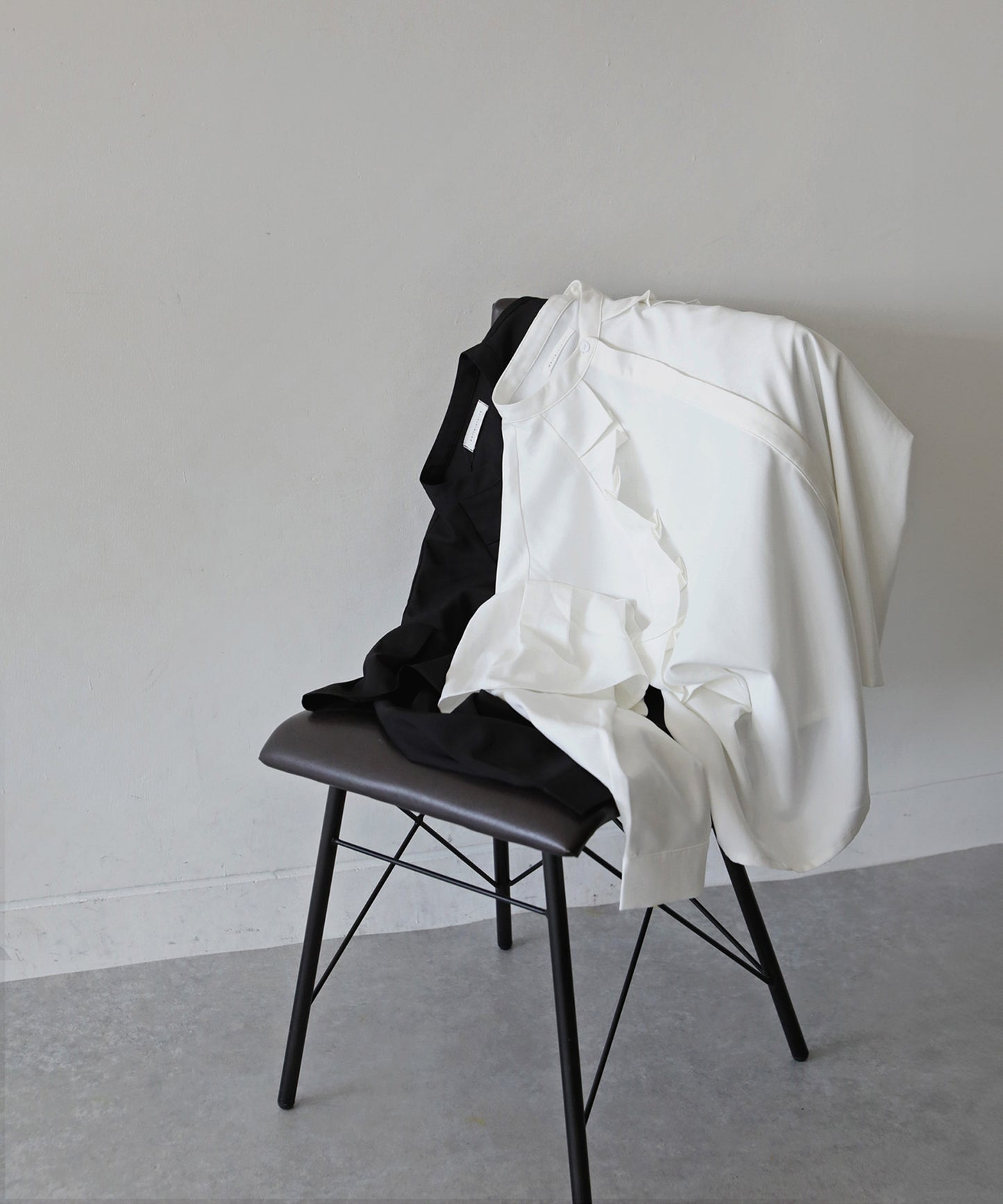 Frill Design Shirt Ladies