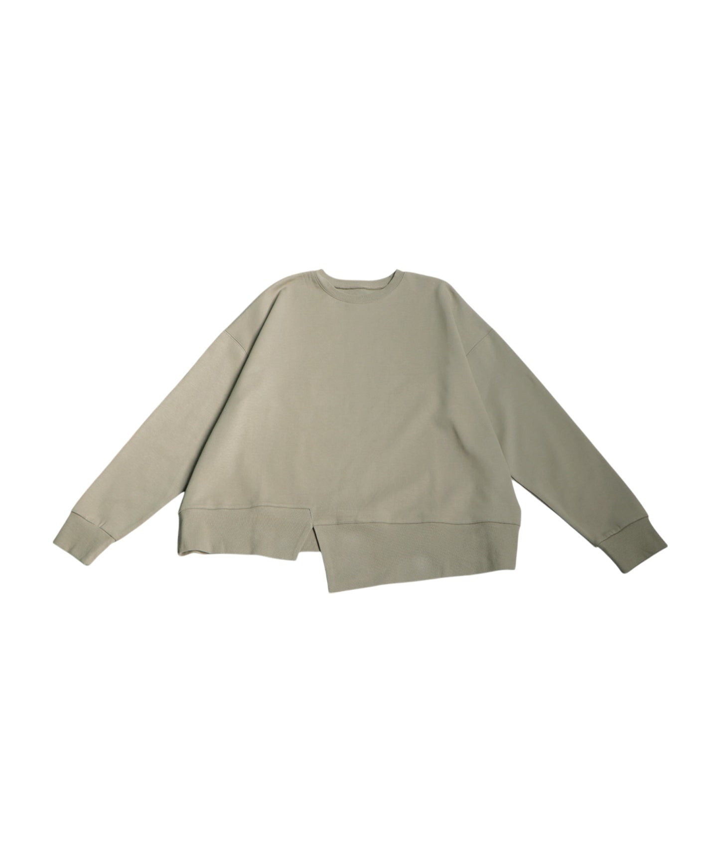 Slit Switching Pullover Ladies