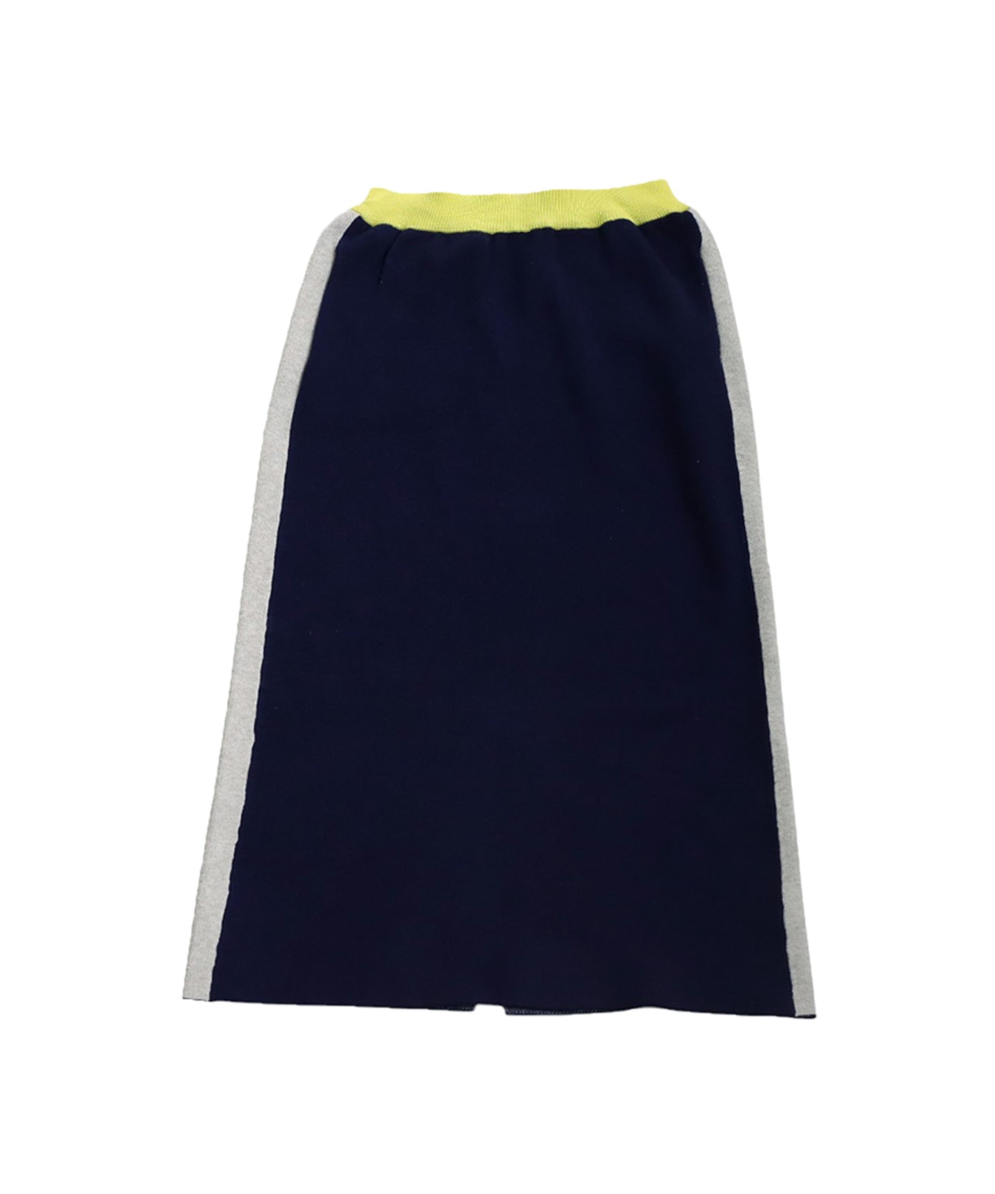 Colored Line Knit Skirt Ladies