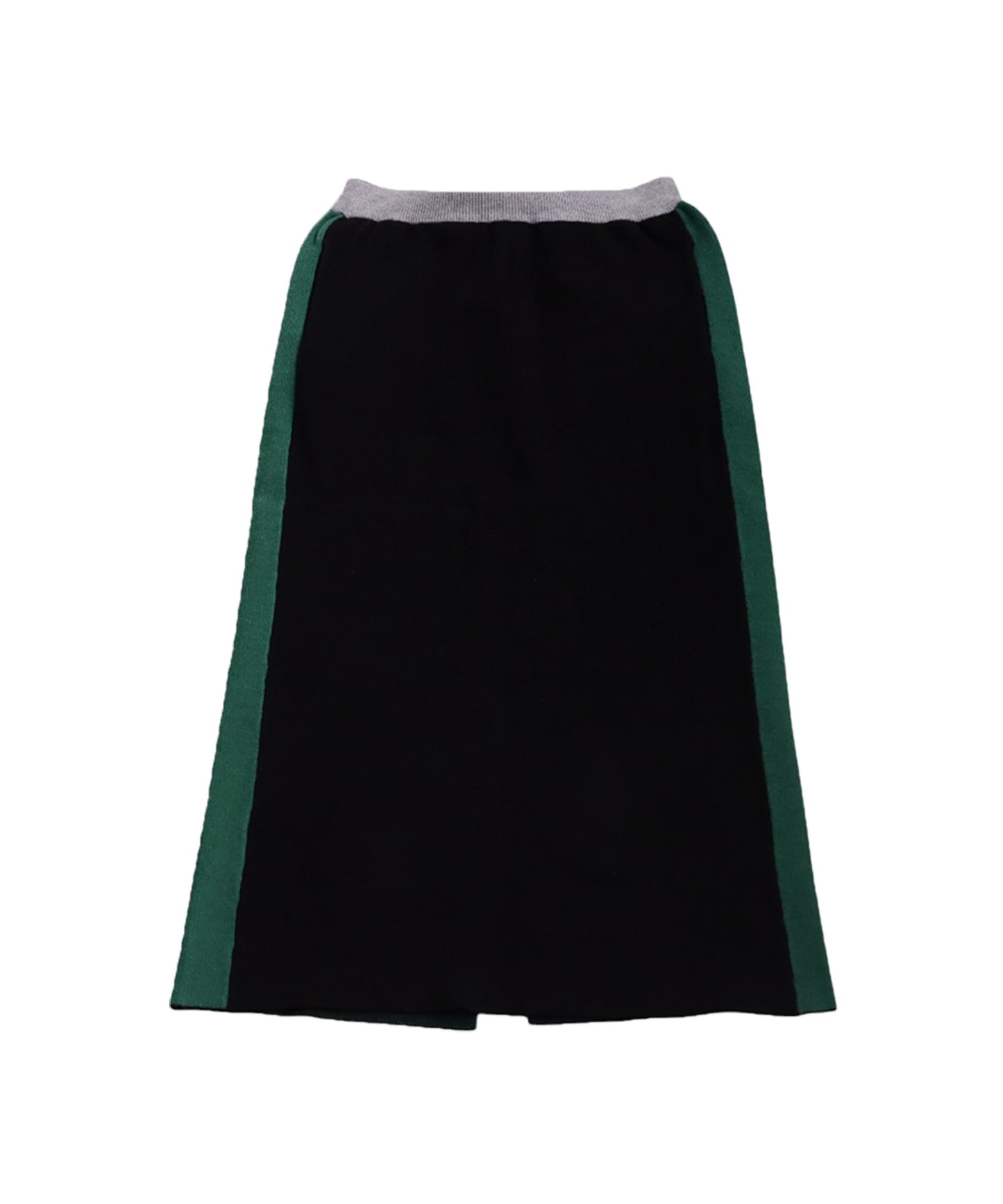 Colored Line Knit Skirt Ladies