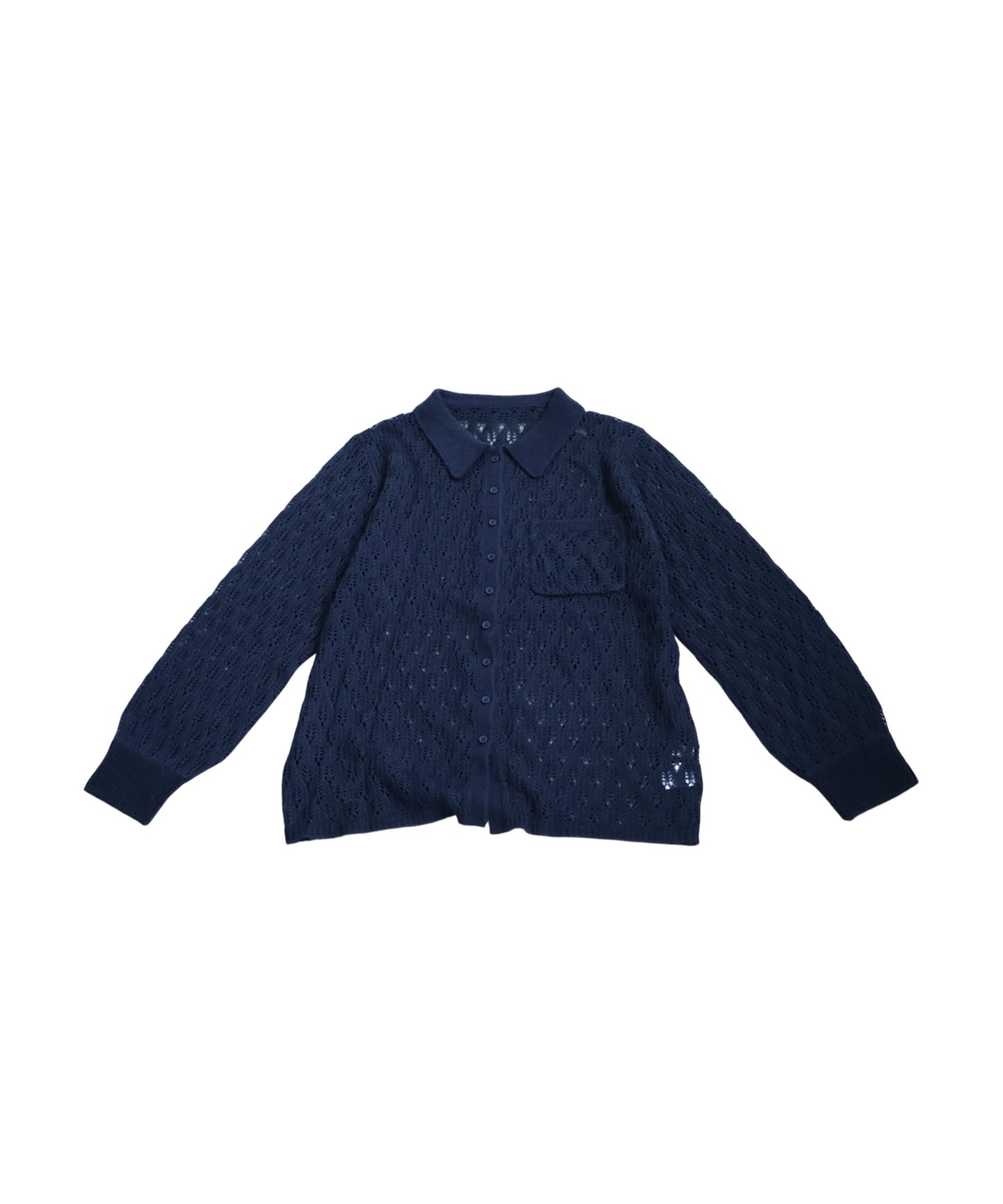 Openwork Shirt Knit Ladies