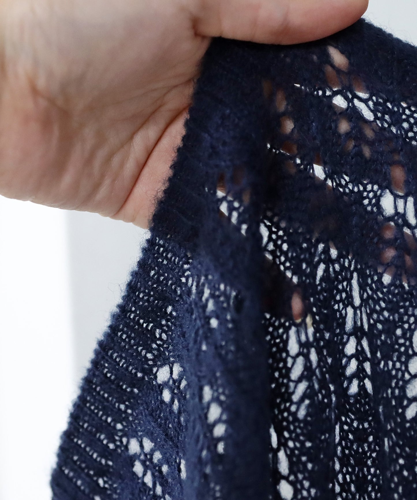 Openwork Shirt Knit Ladies