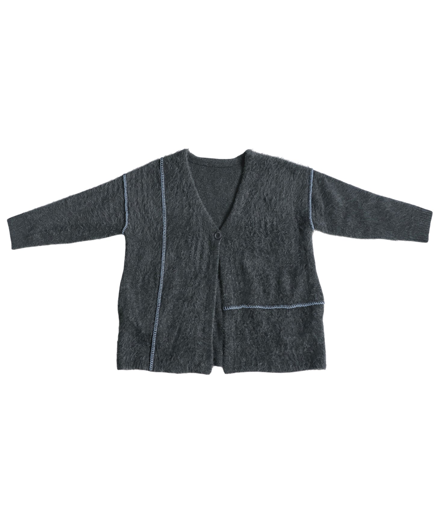 Color Stitching Knit Cardigan Ladies