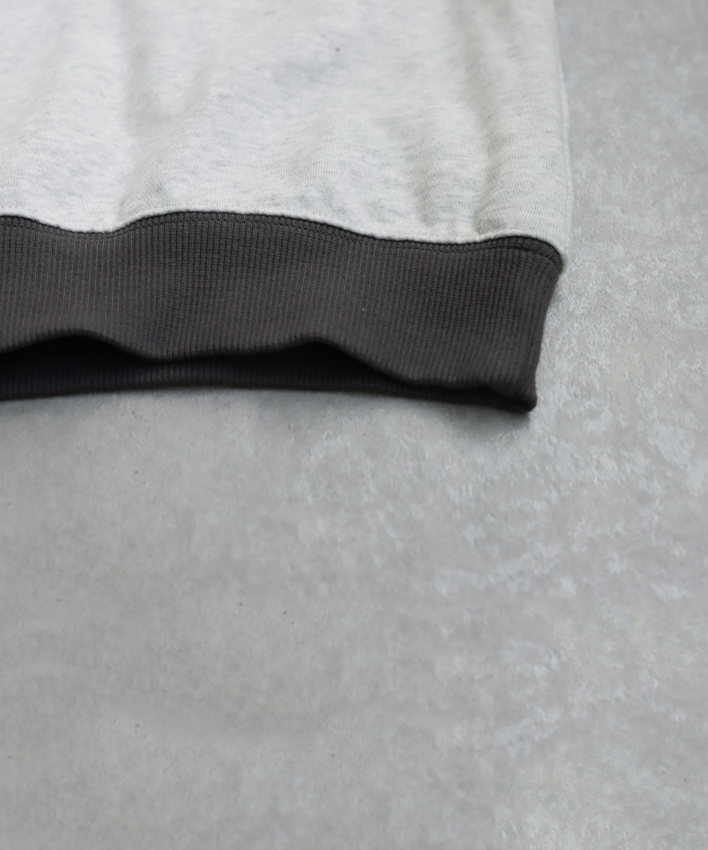 Two Colors Fleece Sweatshirt Ladies