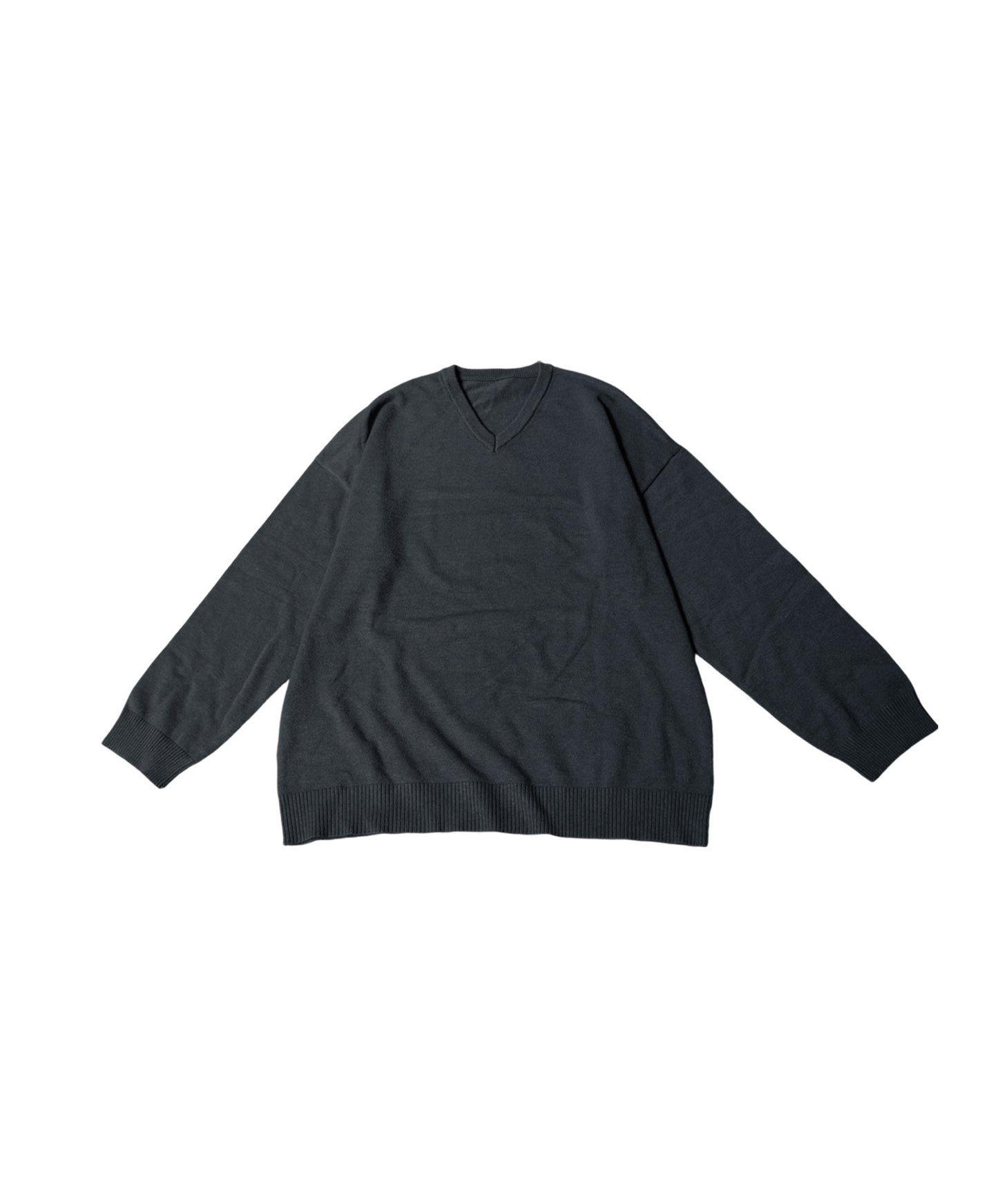 V-Neck Long Sleeve Knit Men's