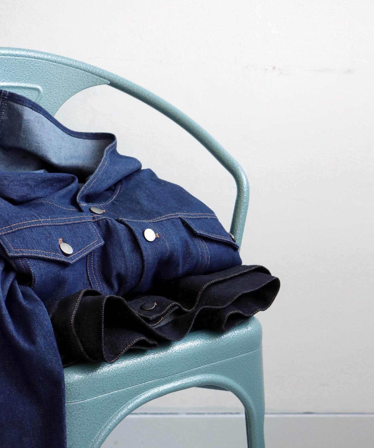 Hood Denim Jacket Men's