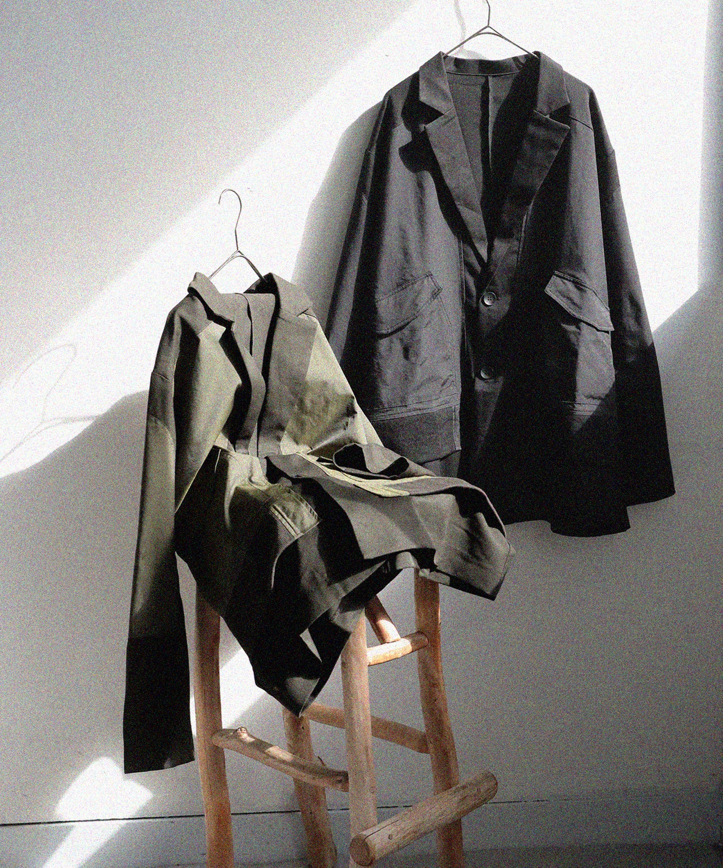 Rib Switching Jacket Men's