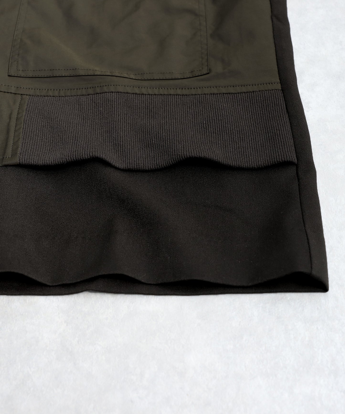 Rib Switching Jacket Men's