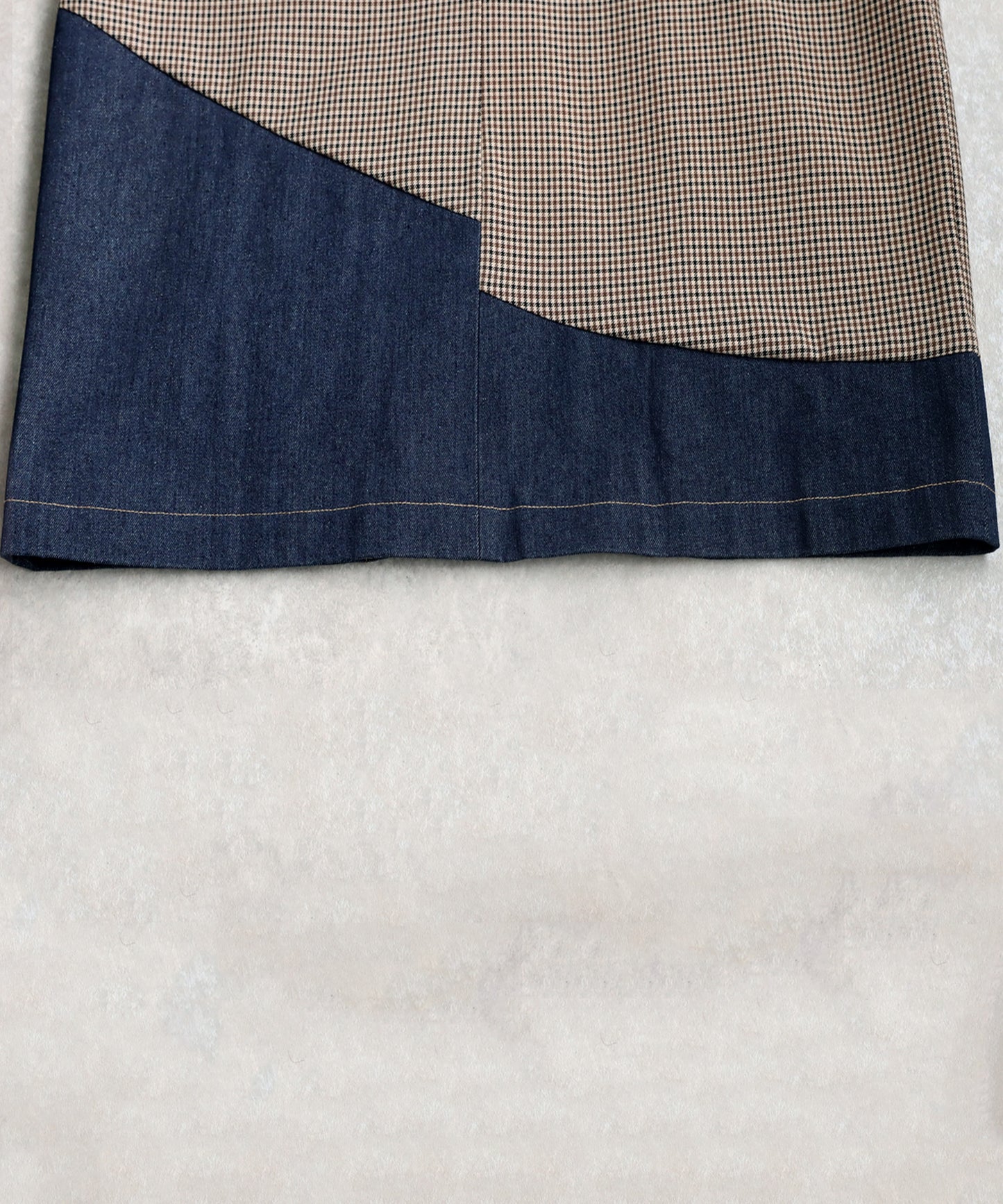 Denim Switching Jacket Men's