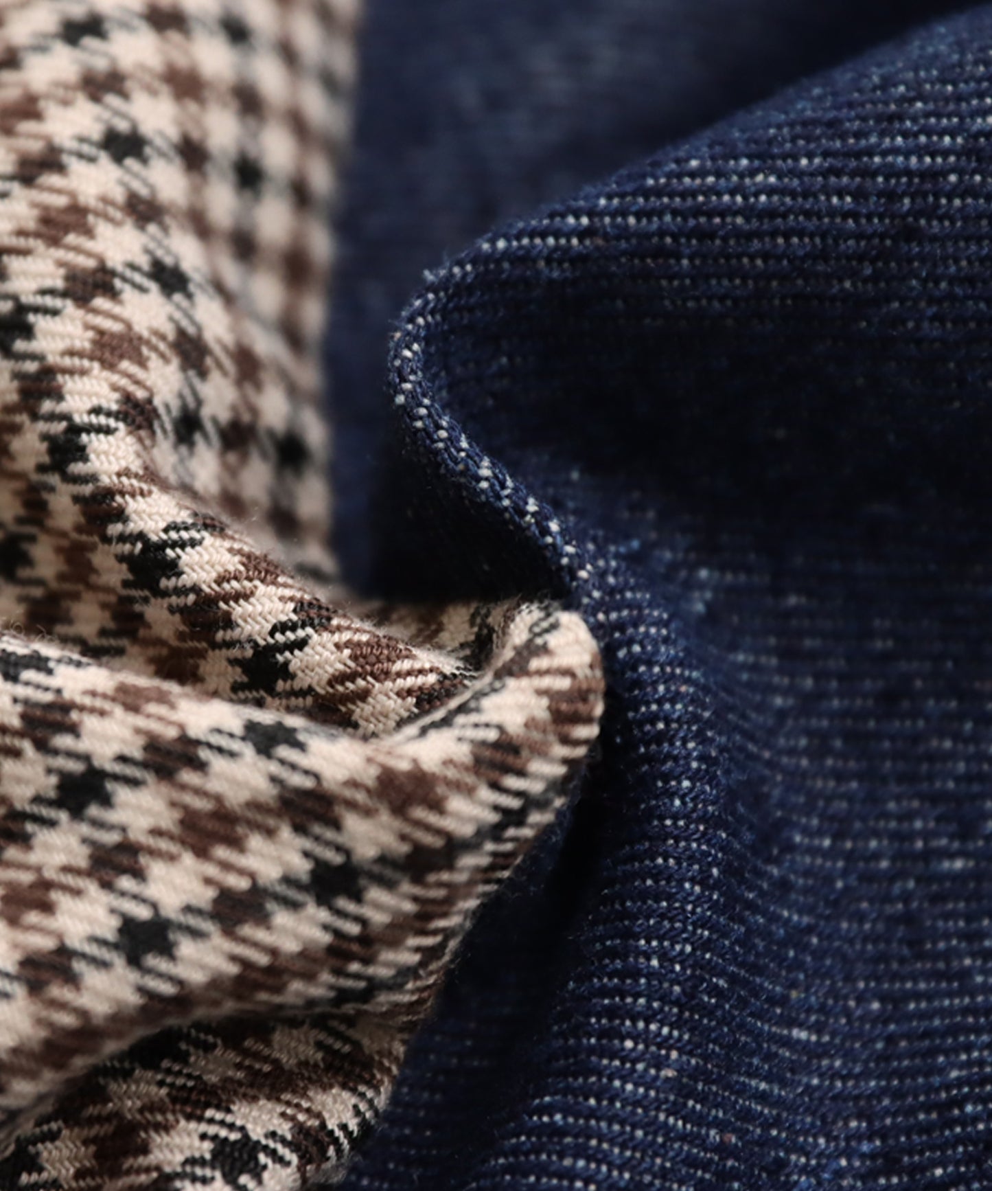 Denim Switching Jacket Men's