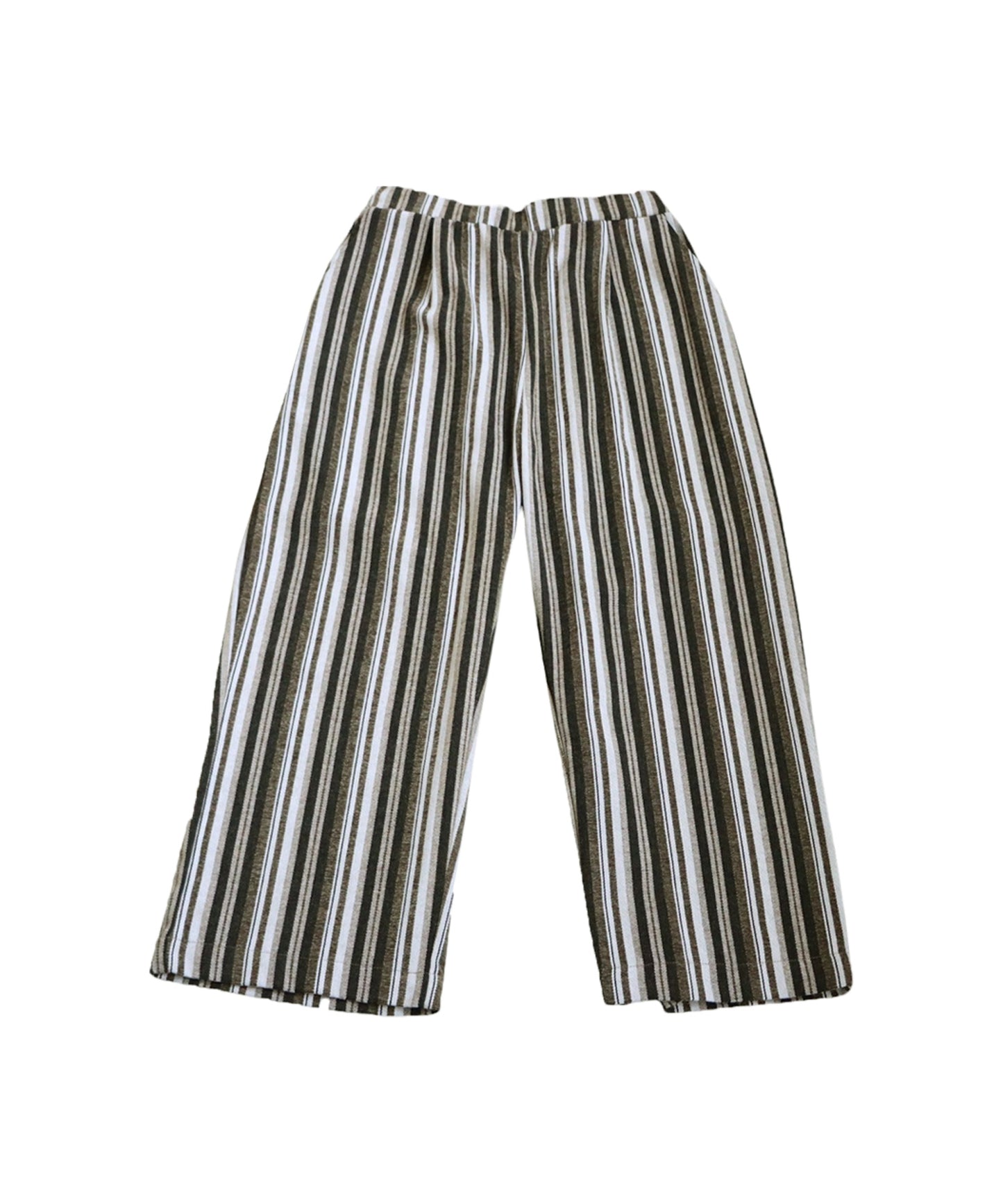 Striped Tuck Wide Pants Men's