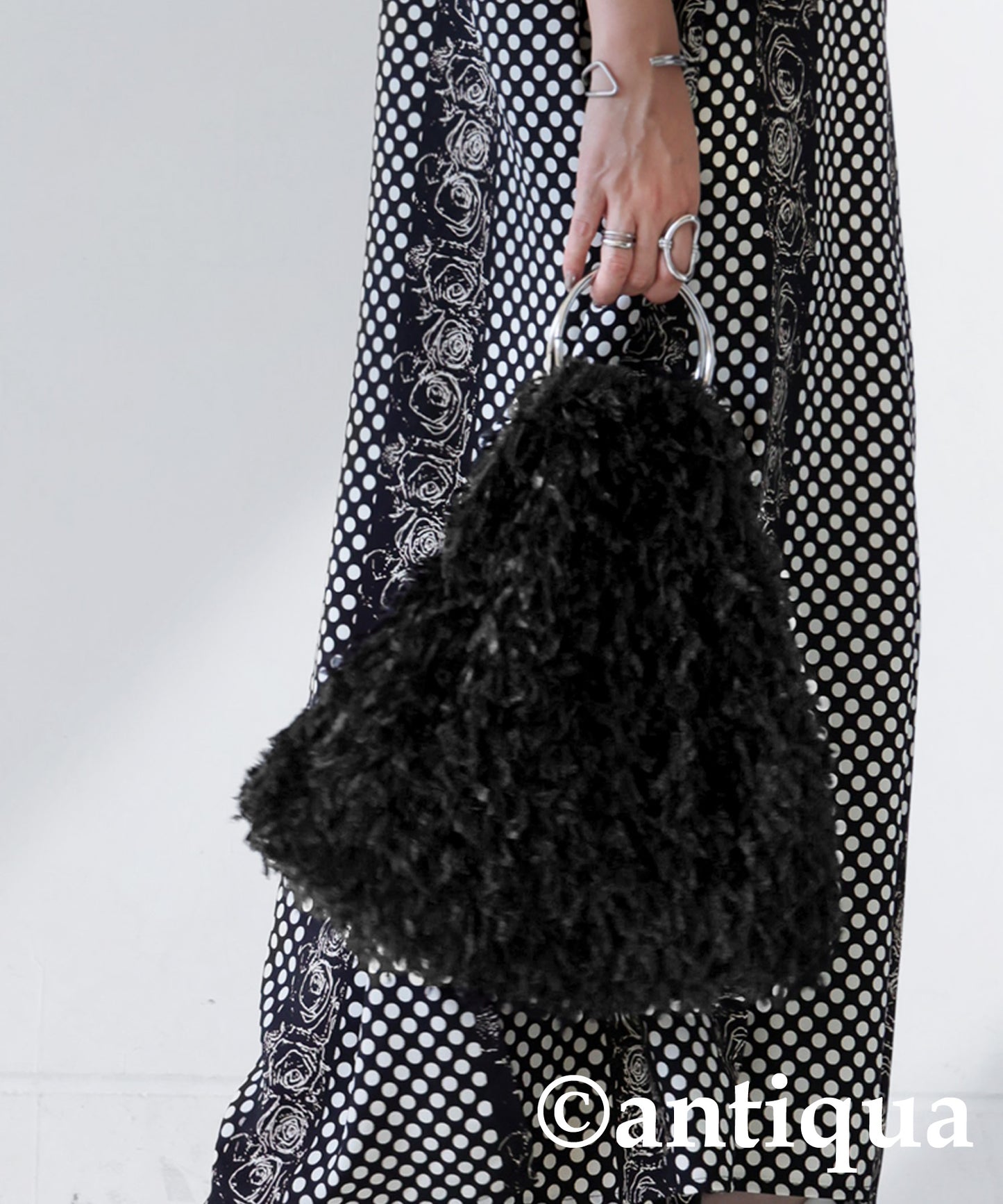 Feather Fringe Bag Ladies