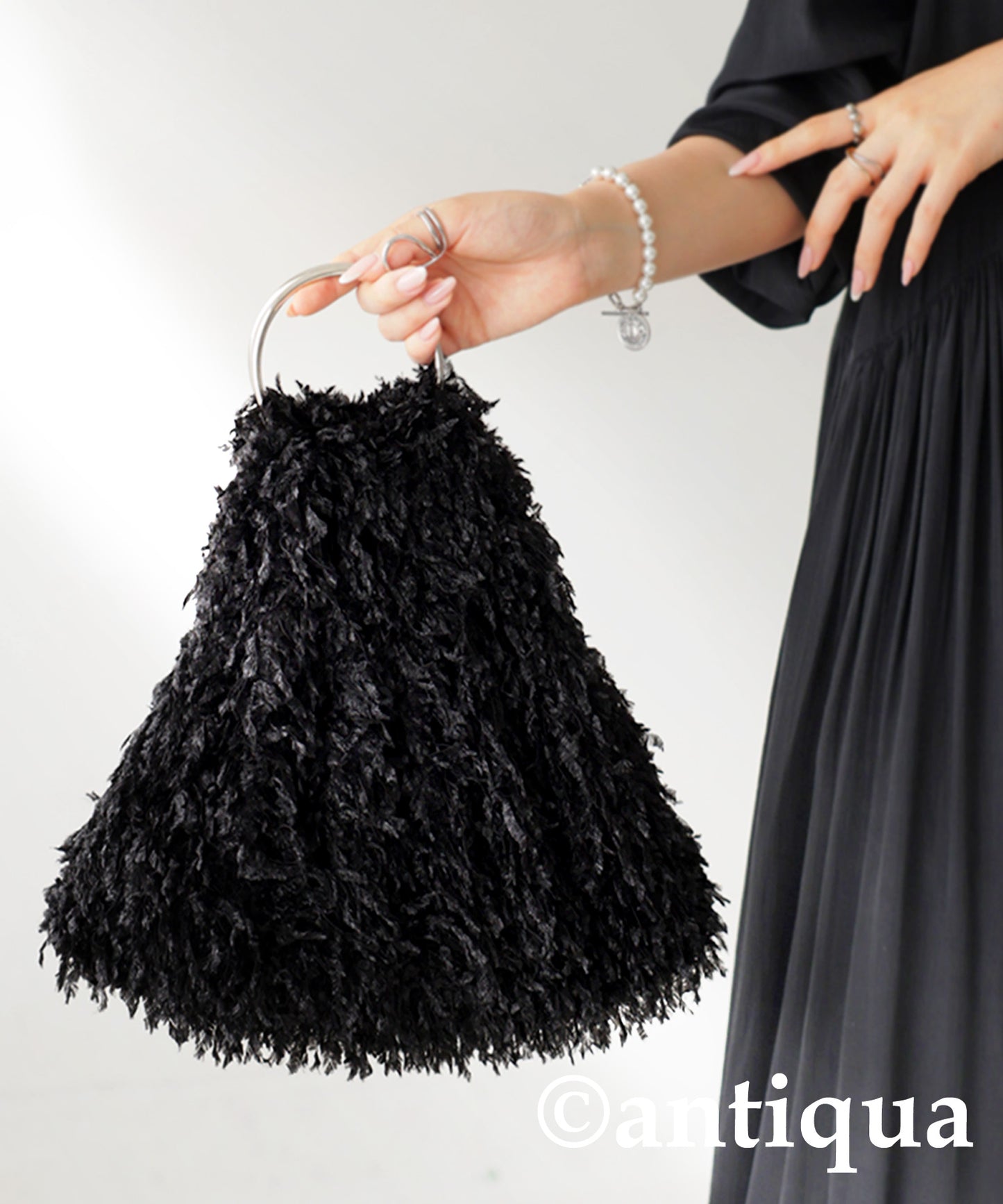 Feather Fringe Bag Ladies