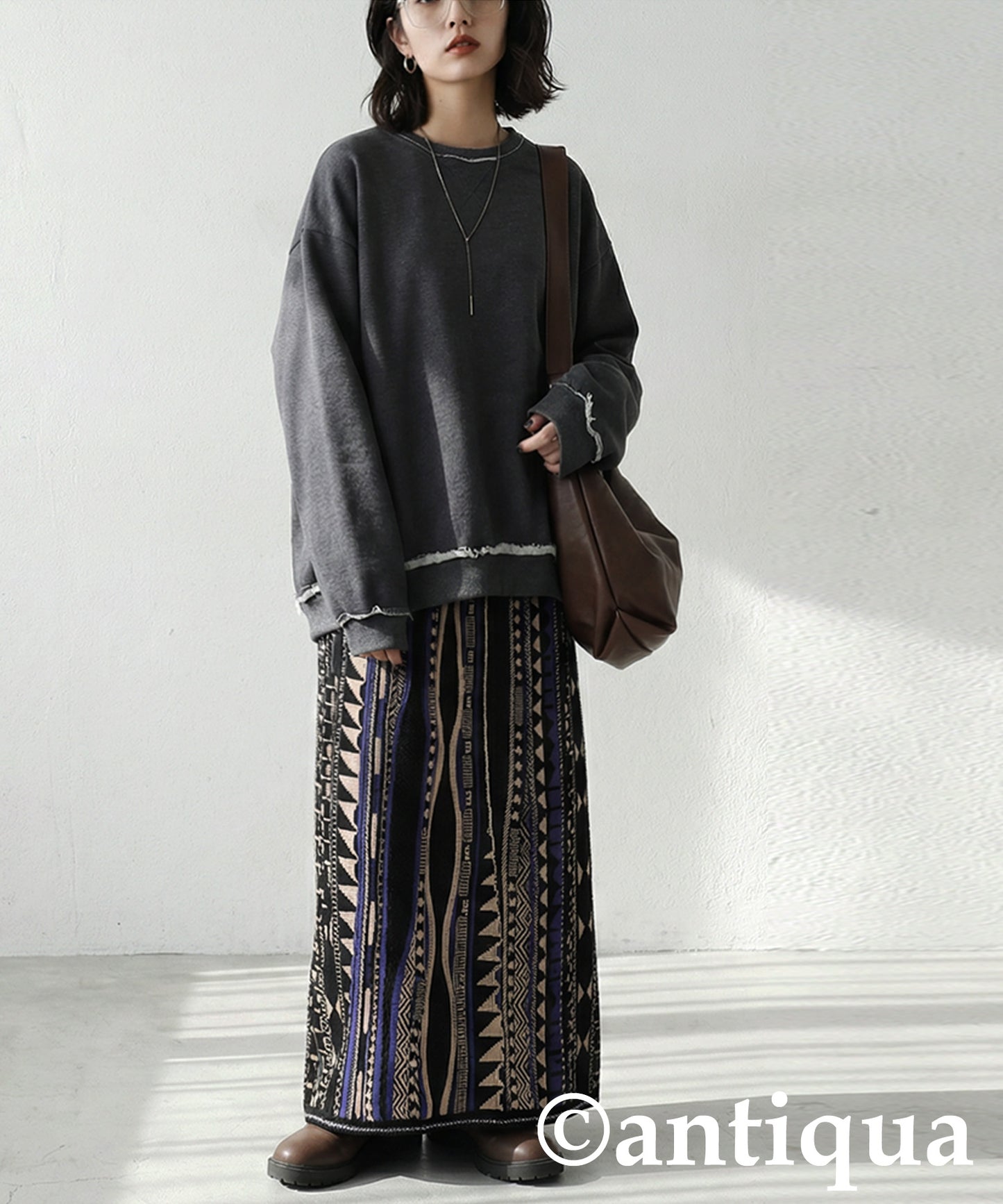 Raw-Edge Fleece Sweatshirt Ladies