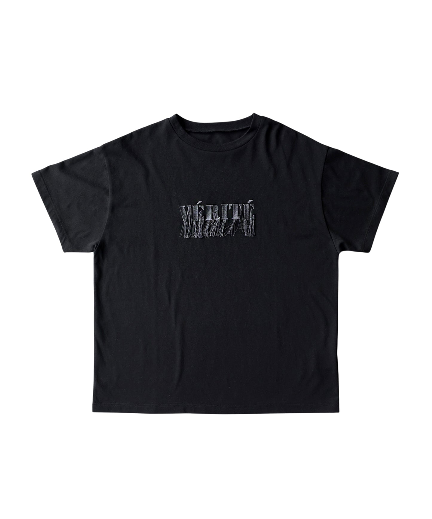 Cool-Touch Embroidered Fringe Logo T-Shirt Ladies