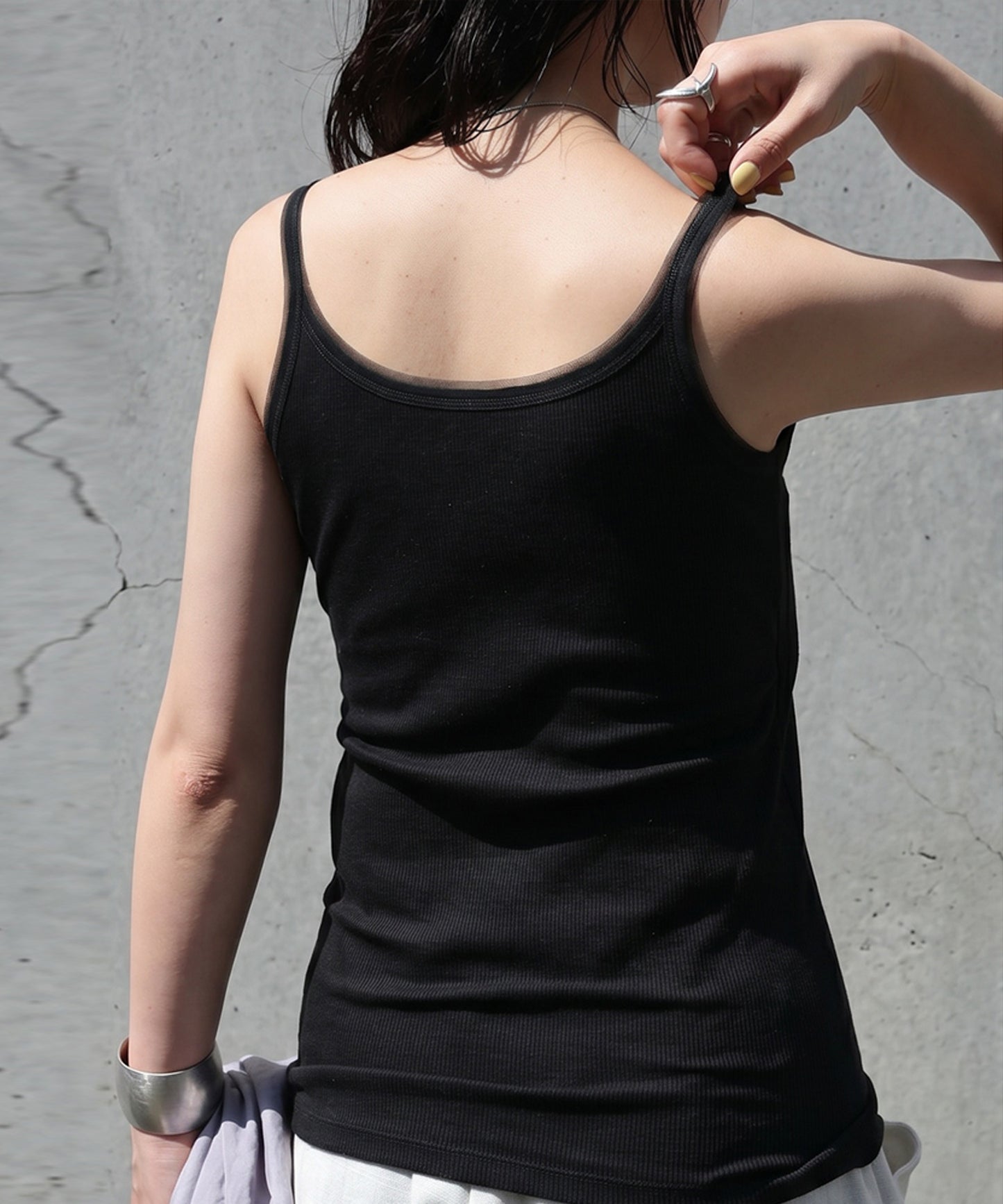 Cool-Touch Embroidered Fringe Logo T-Shirt Ladies