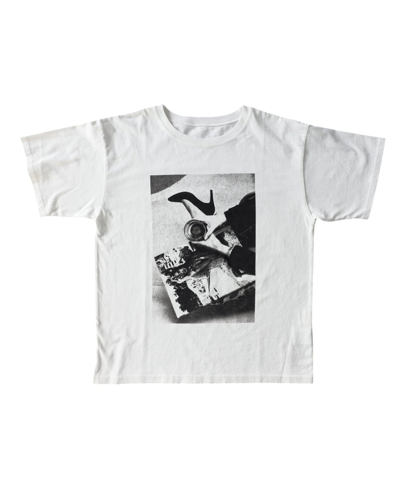 100% Cotton Crew Neck Photo T-Shirt Ladies
