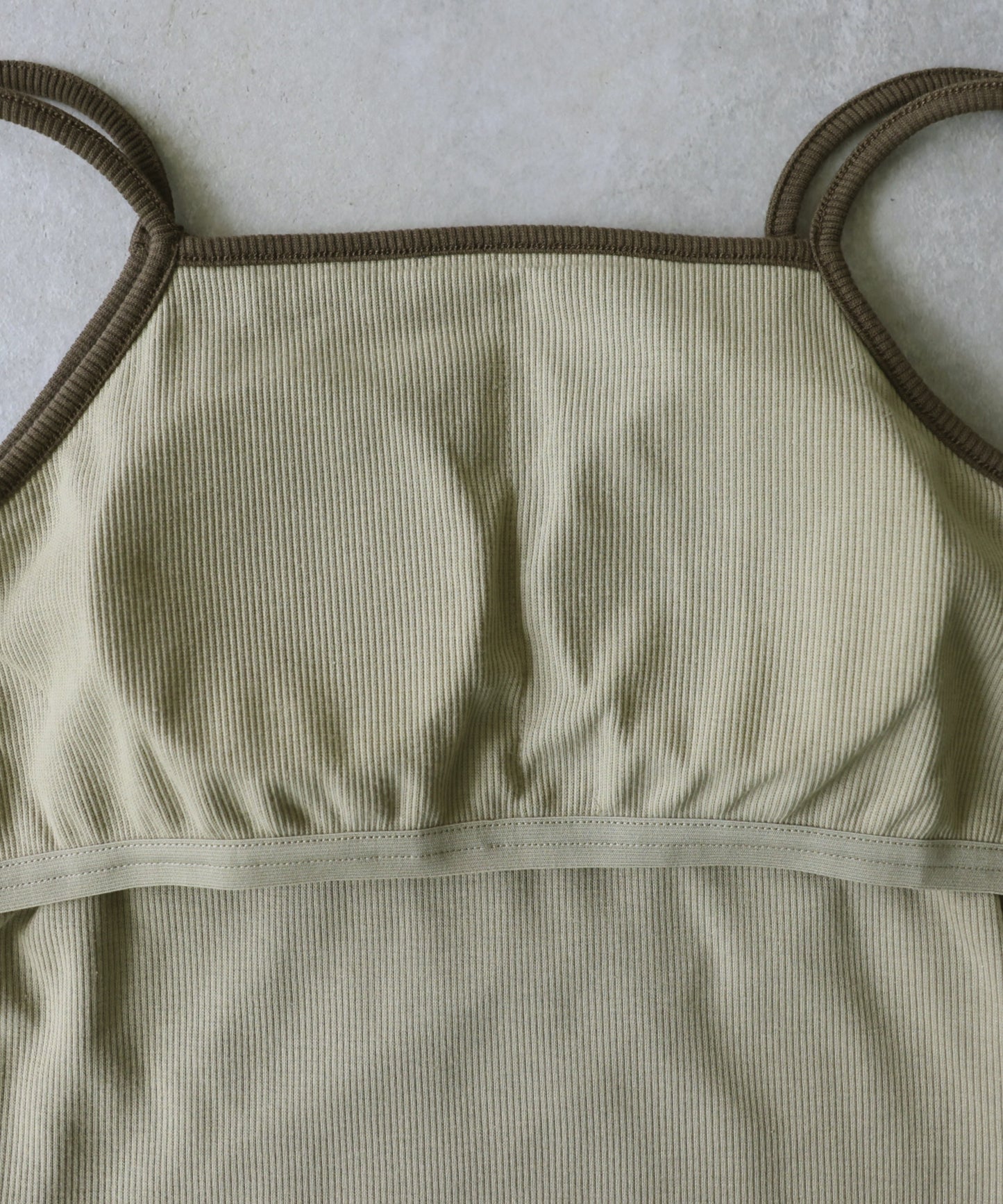 Camisole With Built-In Cups, Color-Blocked Design Ladies