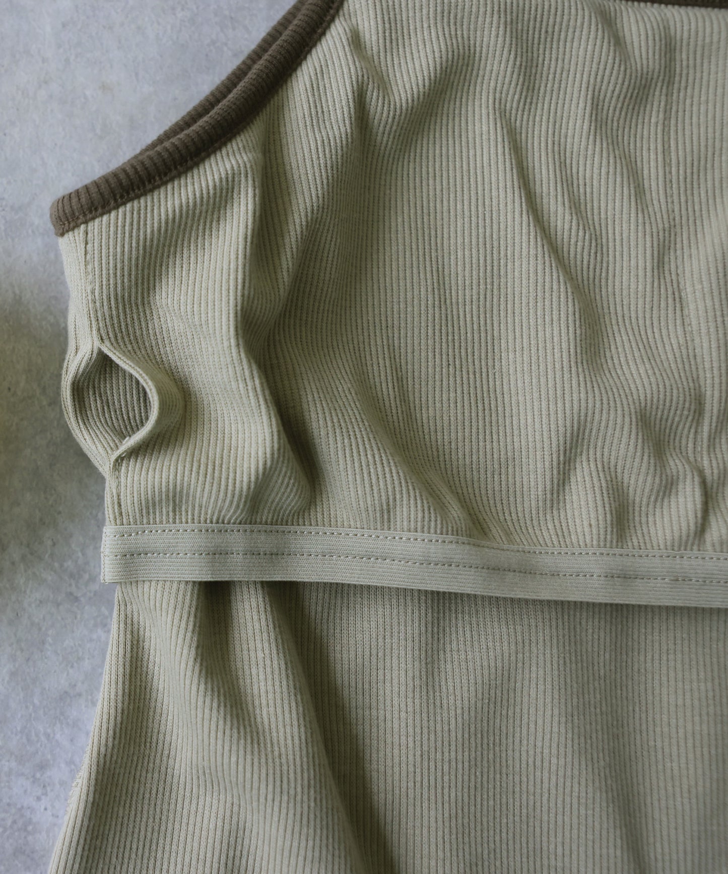 Camisole With Built-In Cups, Color-Blocked Design Ladies