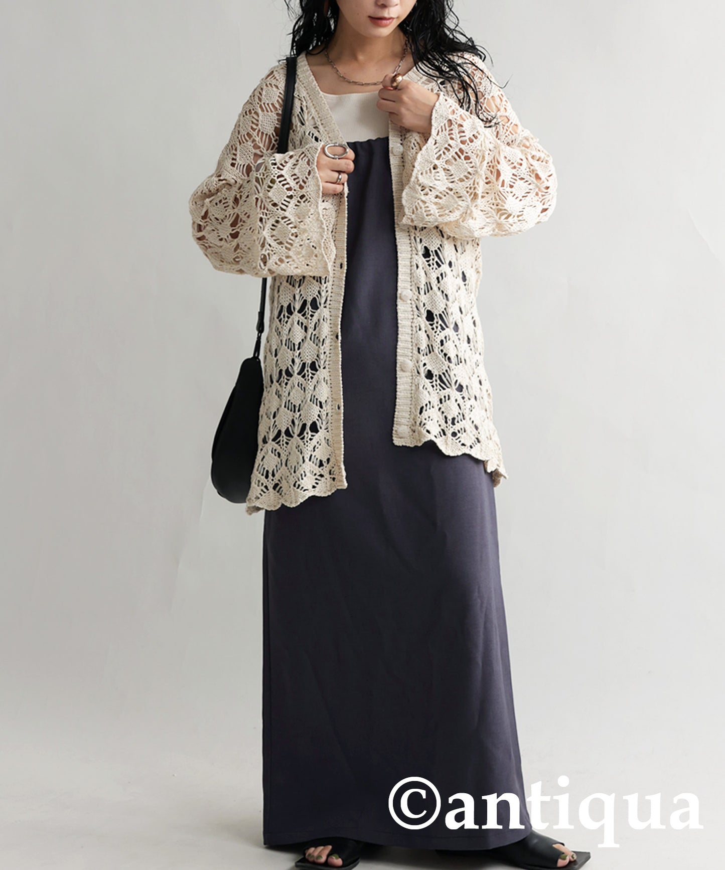 Crochet Knitting Cardigan Ladies