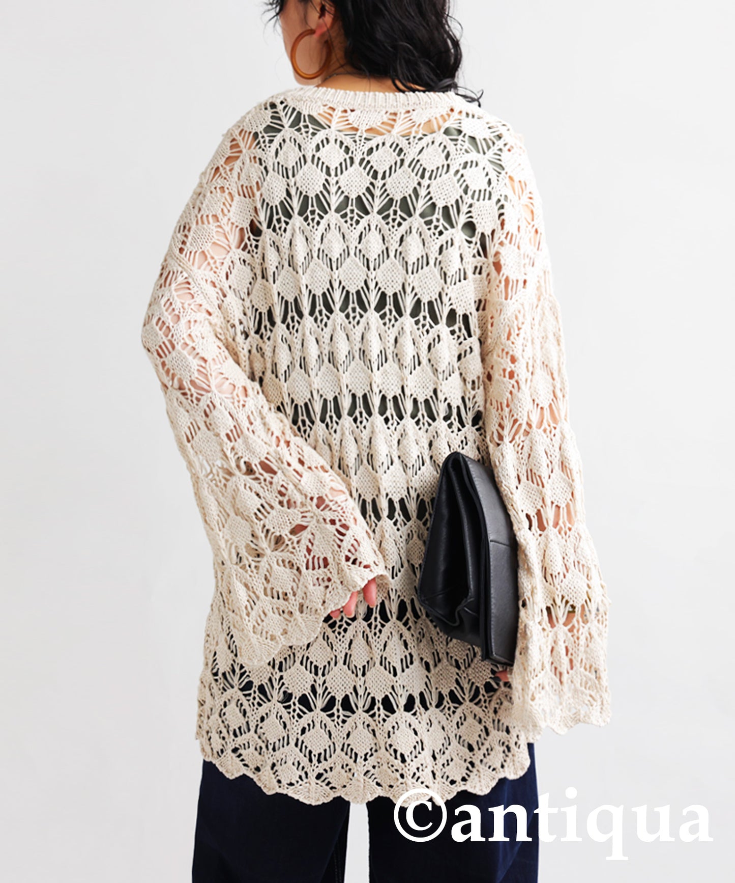 Crochet Knitting Cardigan Ladies