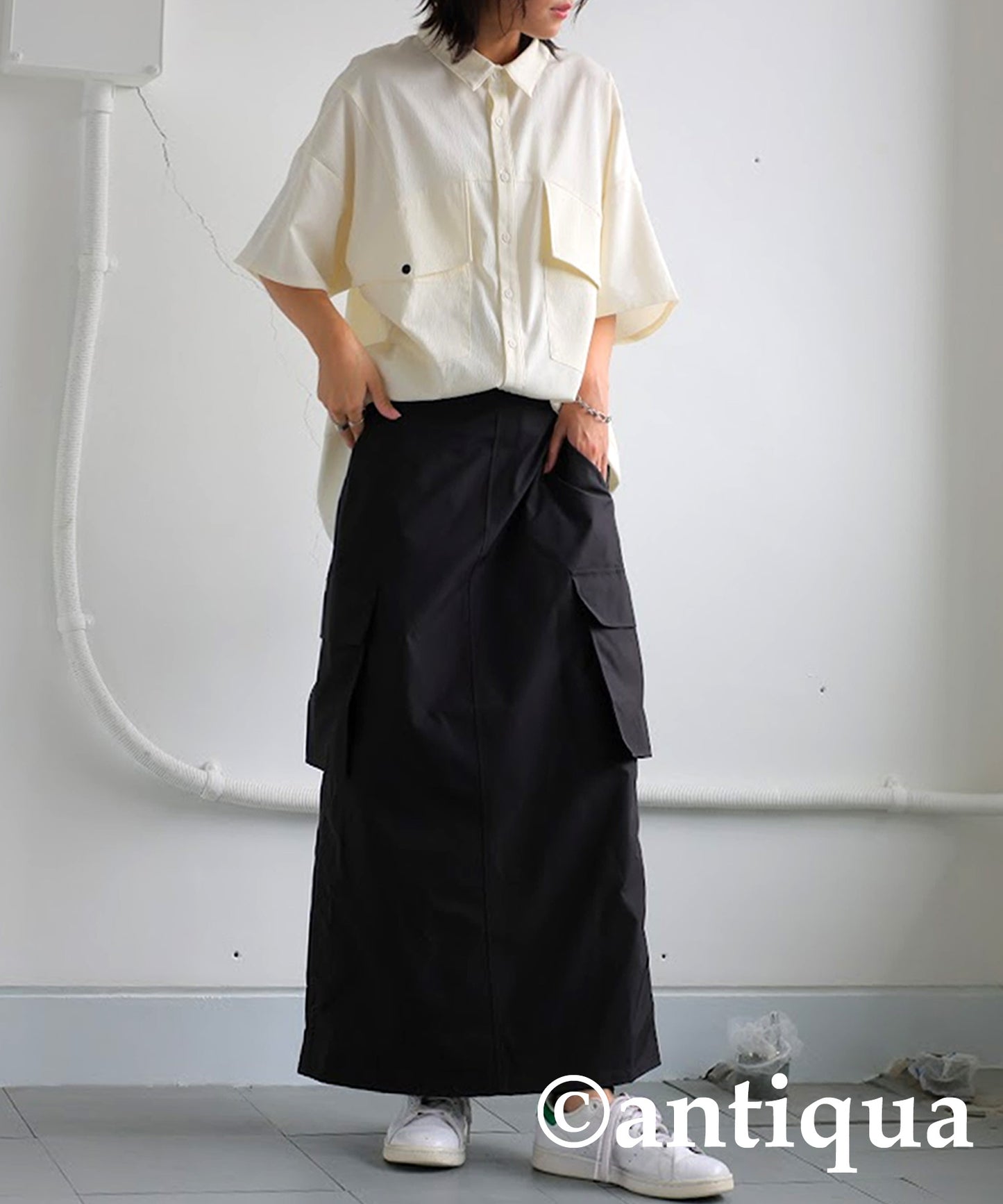 Cargo Military Skirt Ladies