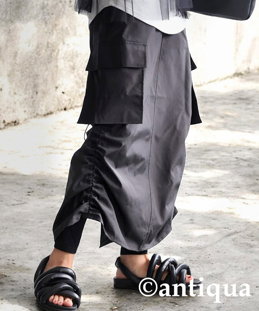 Cargo Military Skirt Ladies