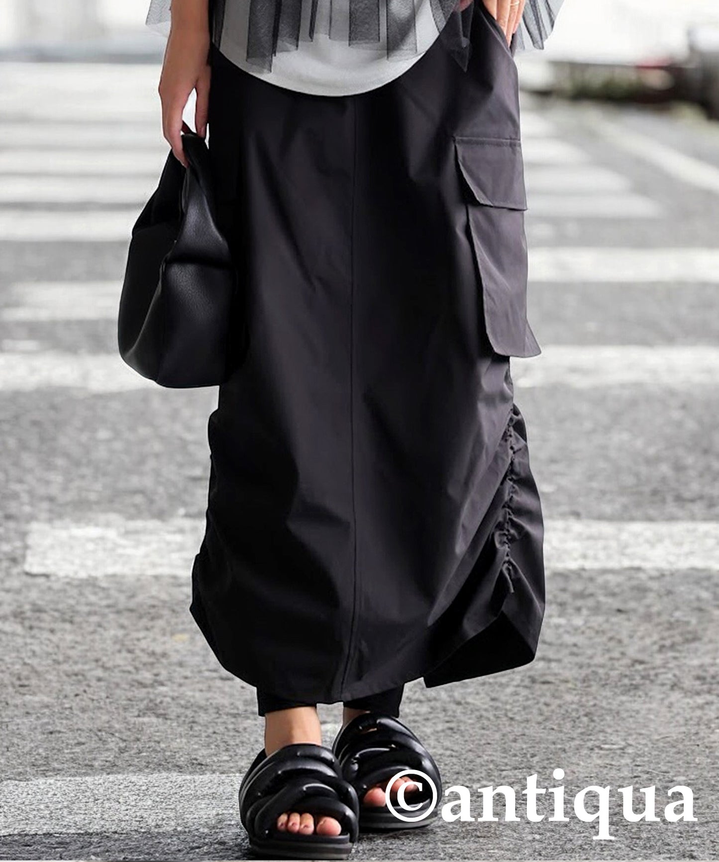 Cargo Military Skirt Ladies