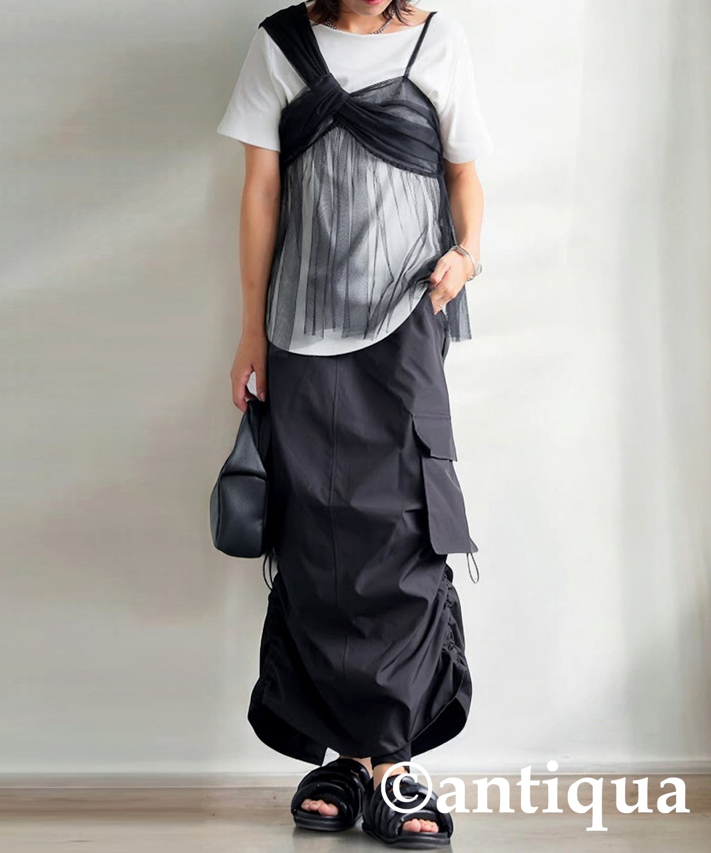 Cargo Military Skirt Ladies