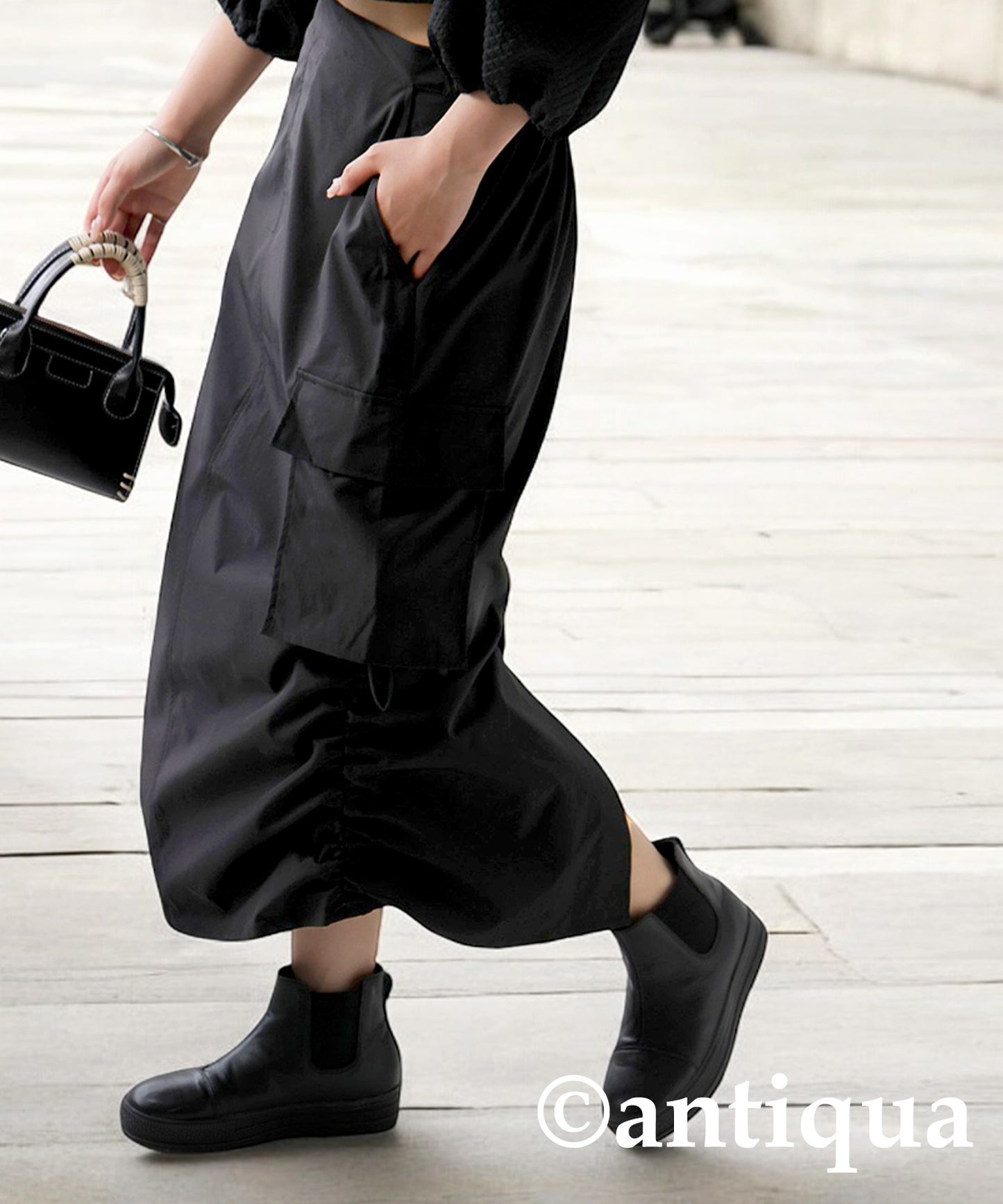 Cargo Military Skirt Ladies