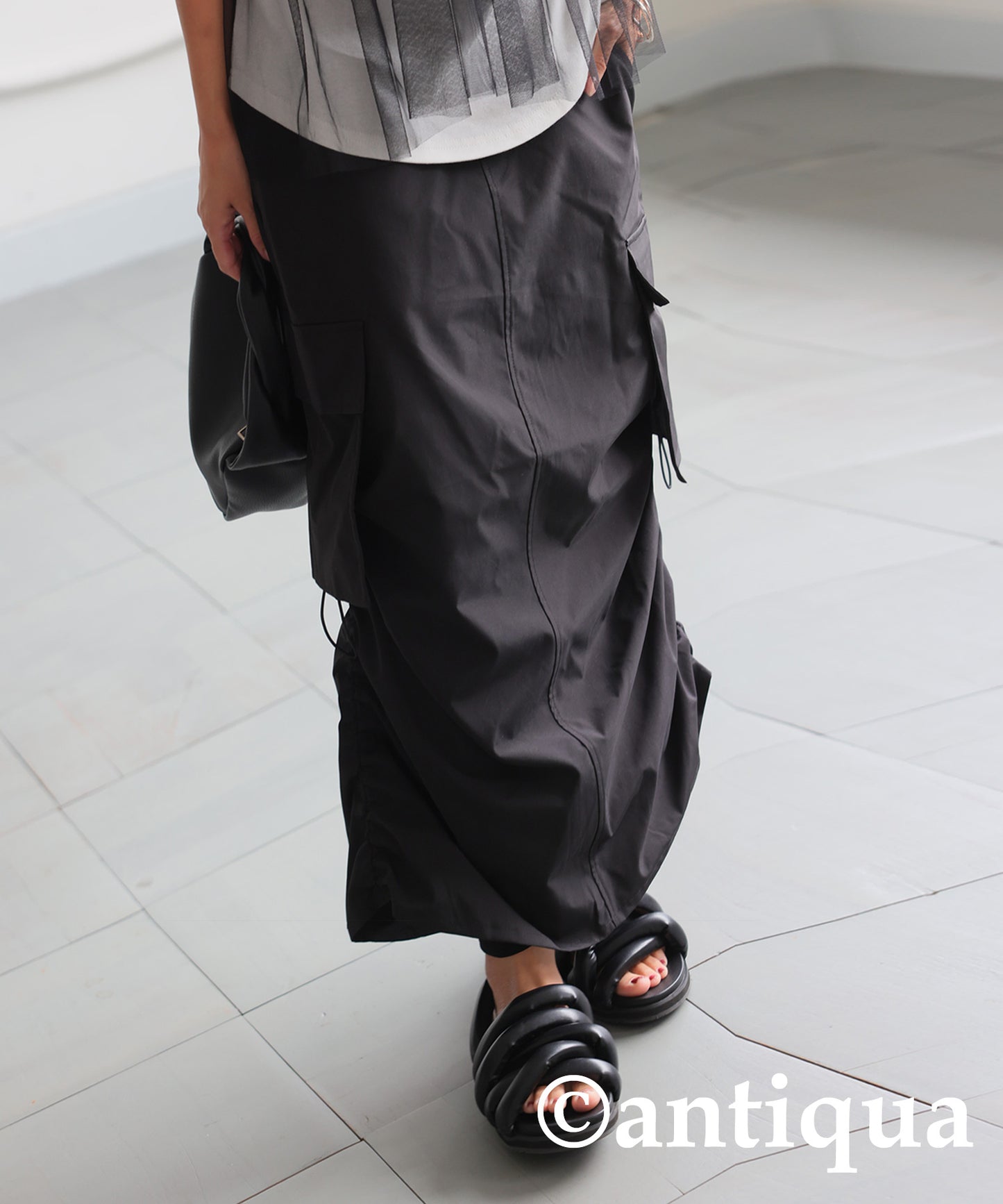 Cargo Military Skirt Ladies