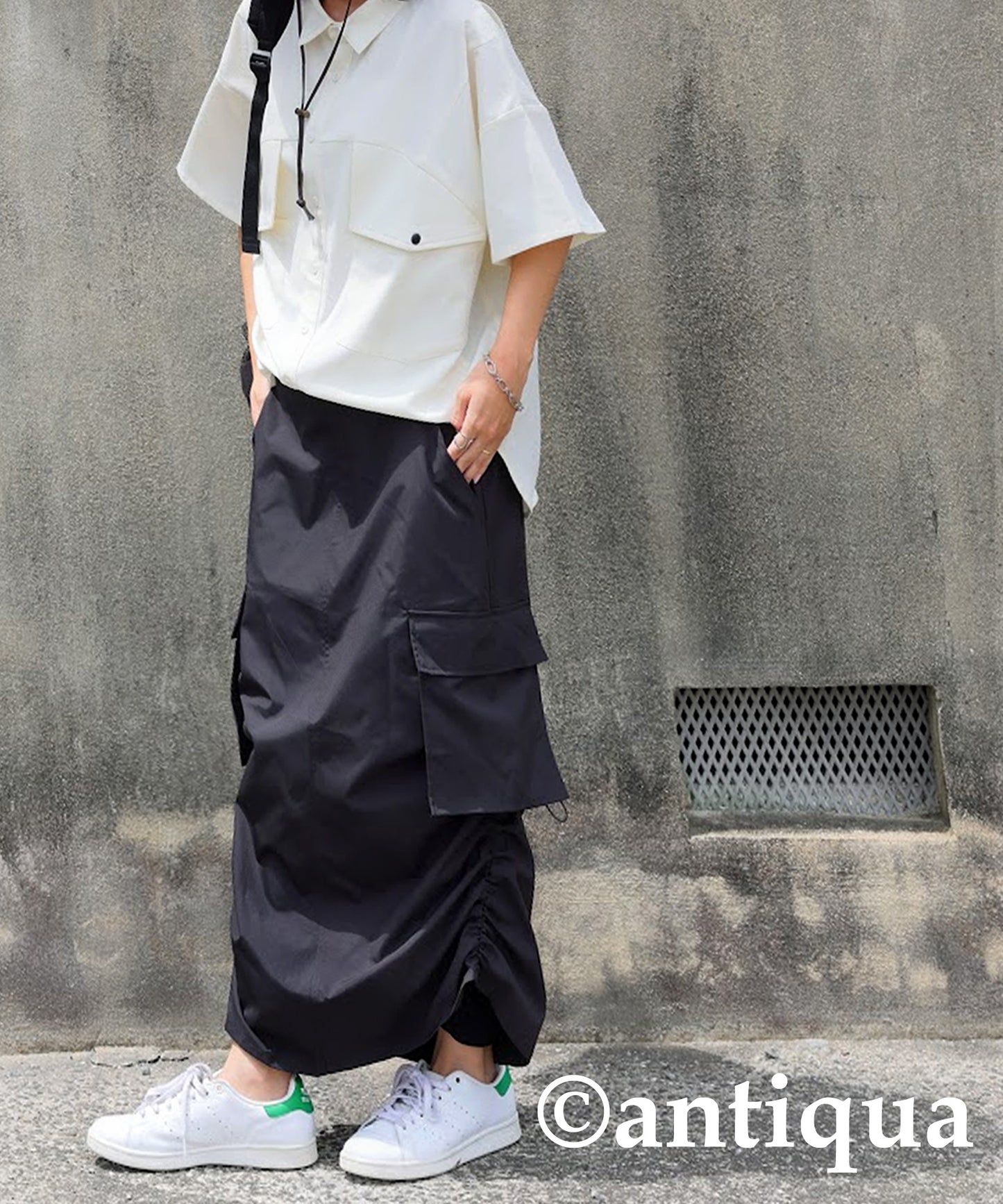 Cargo Military Skirt Ladies