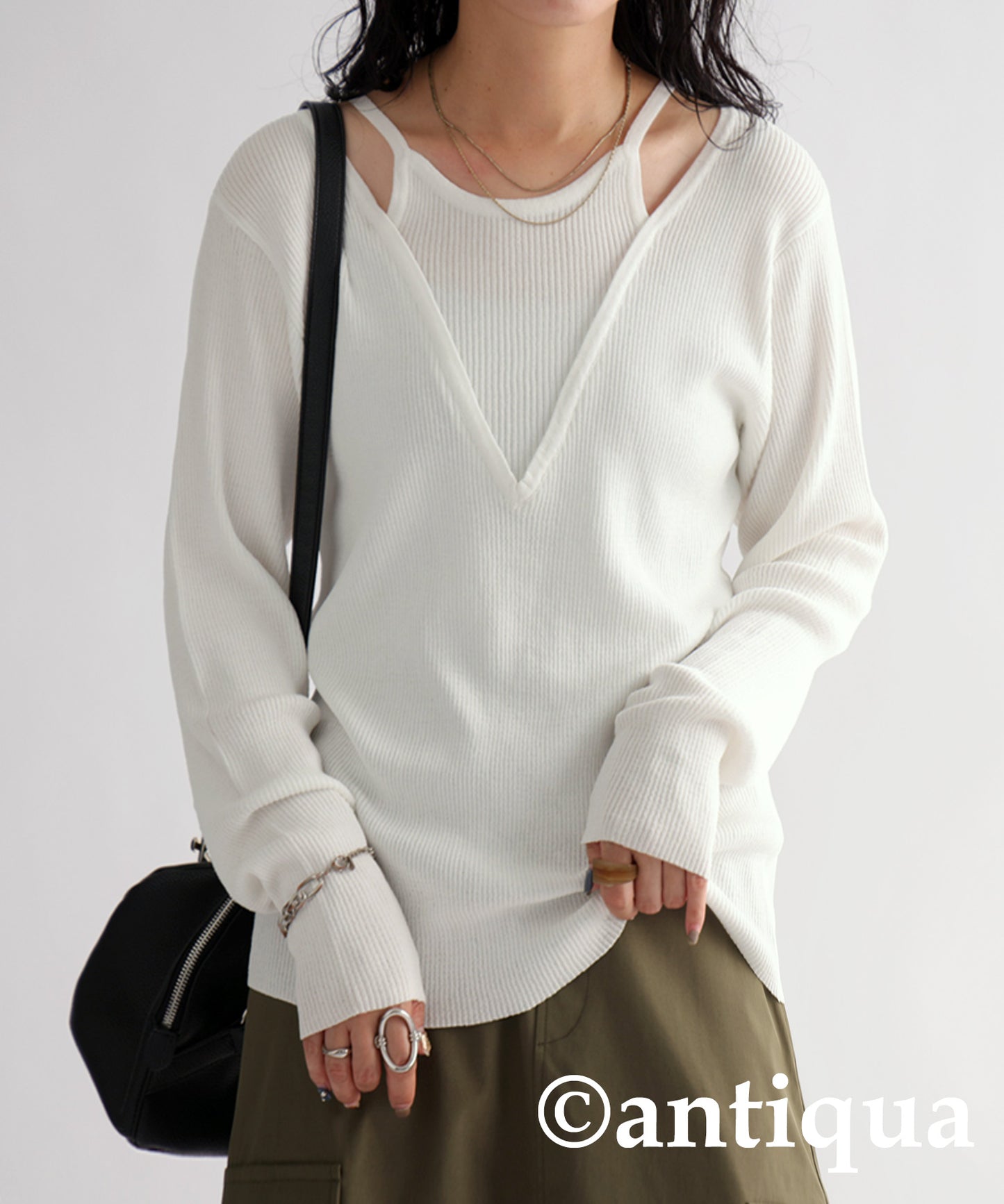 Layard style knit tops Ladies