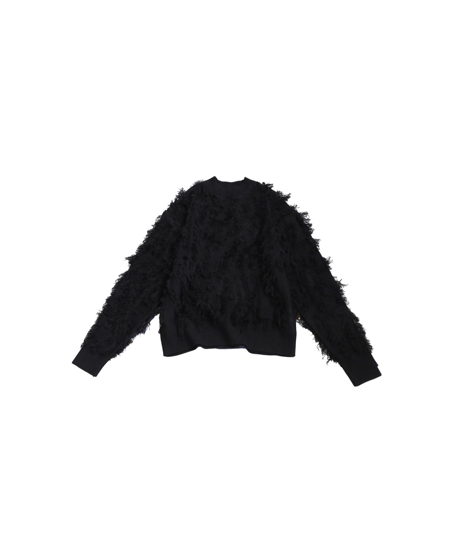 Fringe knit tops Ladies