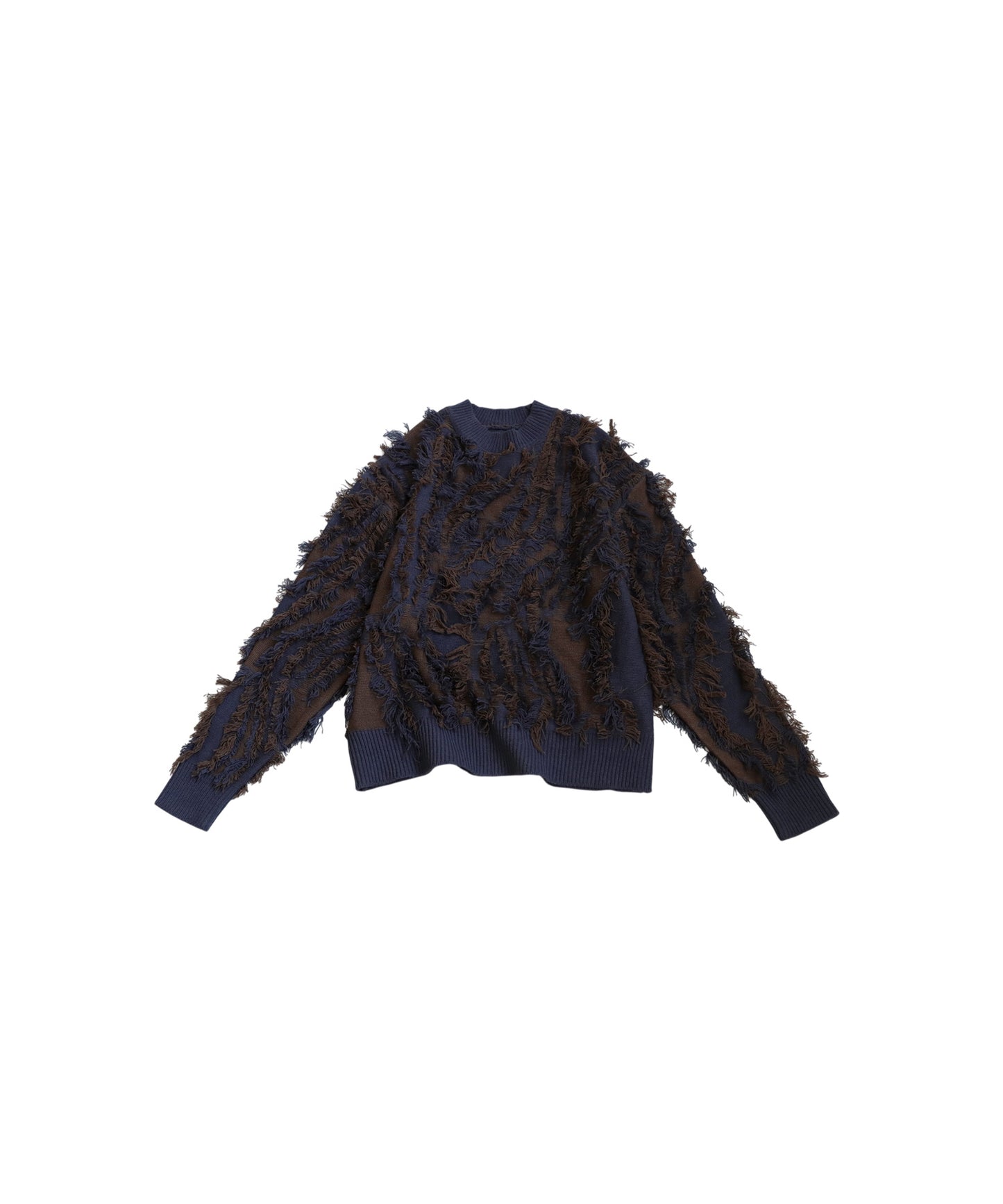 Fringe knit tops Ladies