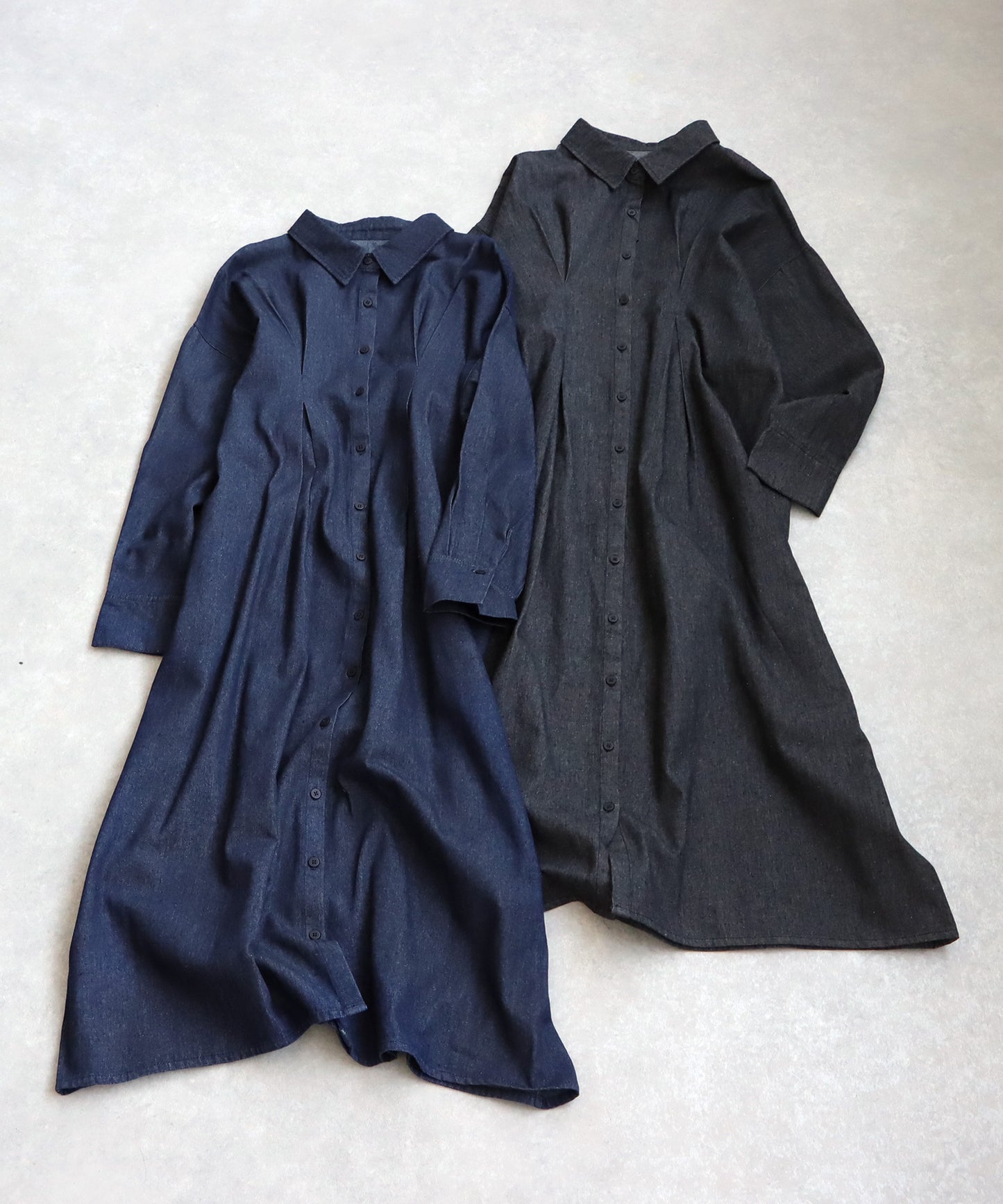 Denim Shirt Dress Ladies