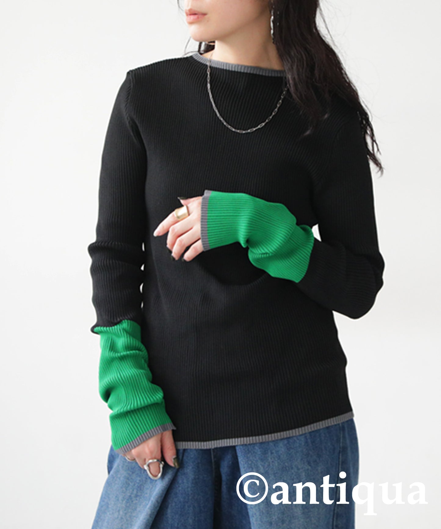 Sponge Rib Knit Ladies