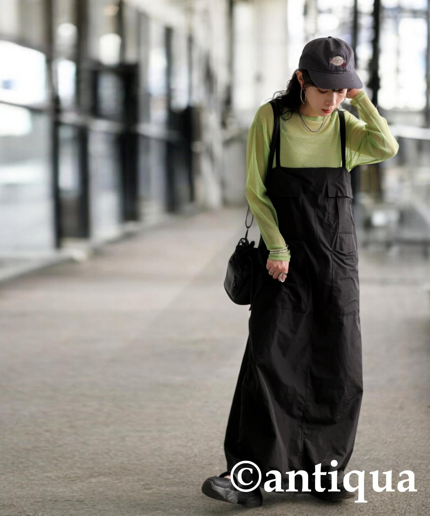 Sheer Glitter Tops Ladies