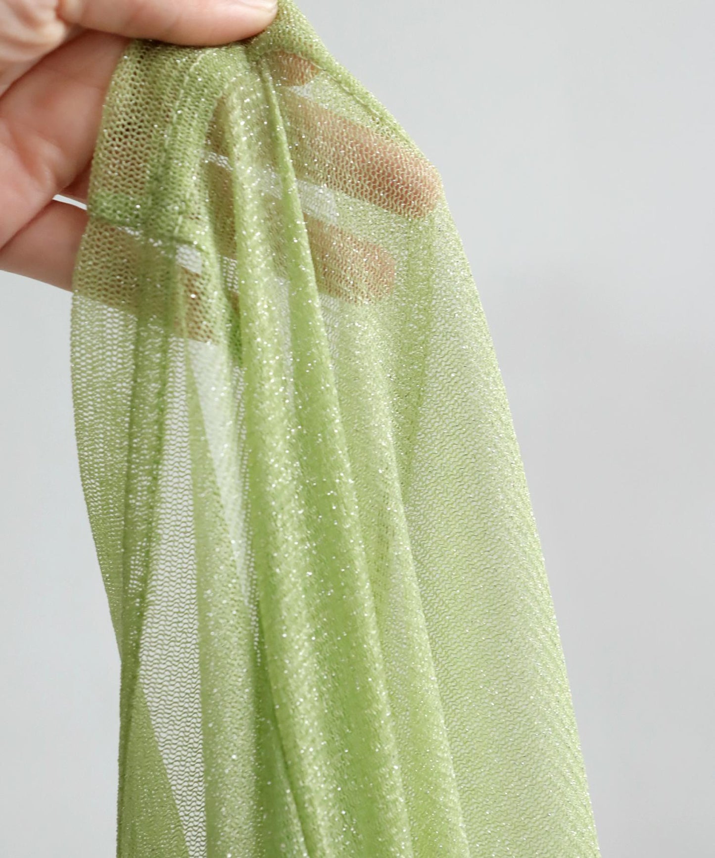 Sheer Glitter Tops Ladies