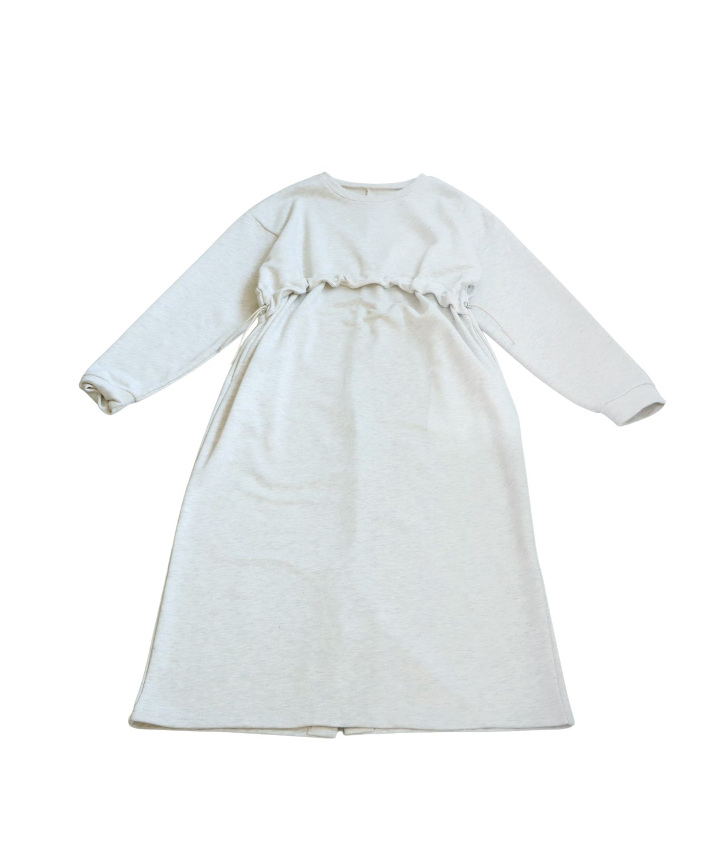 Drawstring Fleece Dress Ladies