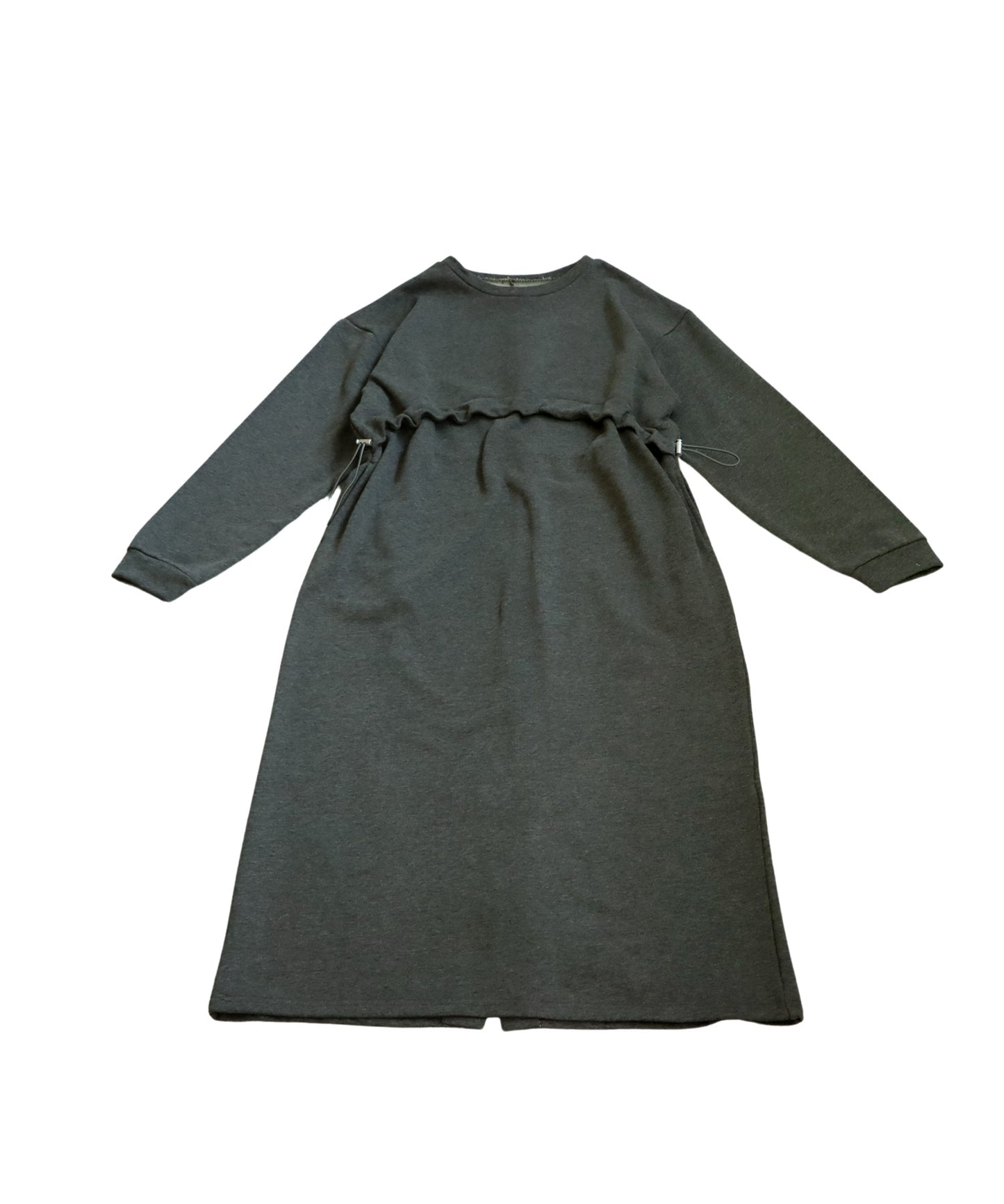 Drawstring Fleece Dress Ladies